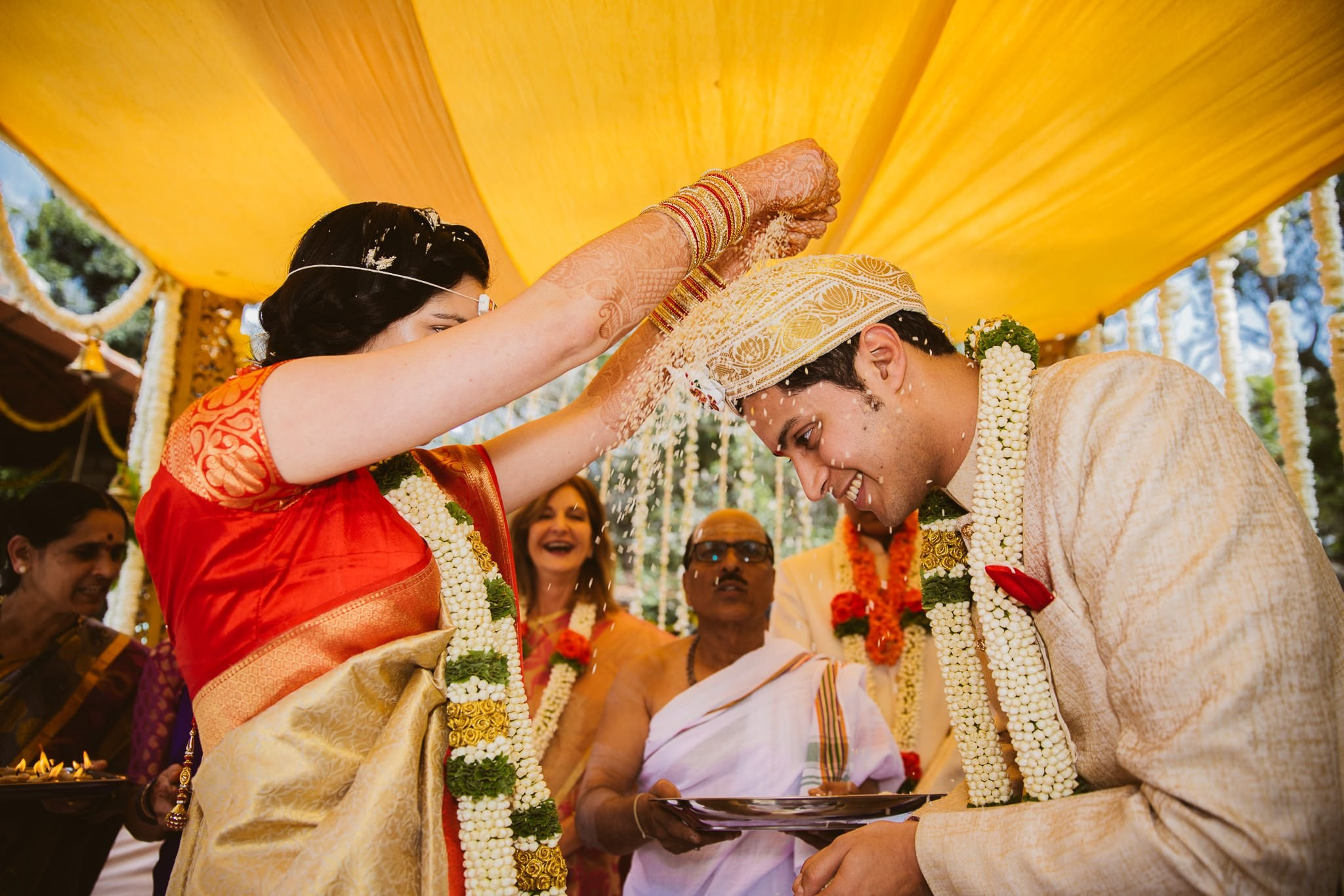 An intimate destination wedding at The Tamarind Tree, J.P Nagar, Bangalore