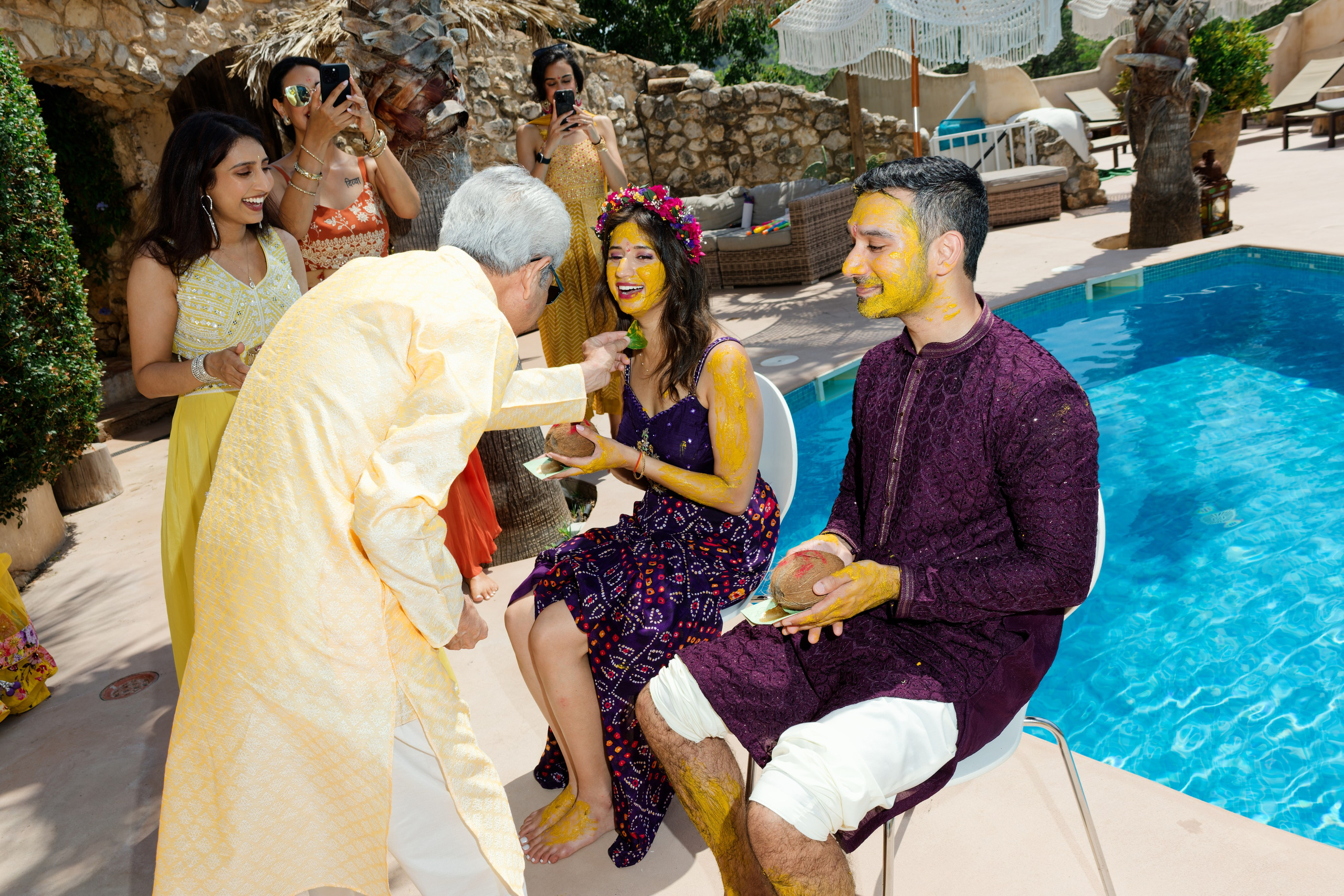 Haldi Ceremony & Mehndi Night & pre-wedding dinner, Barcelona