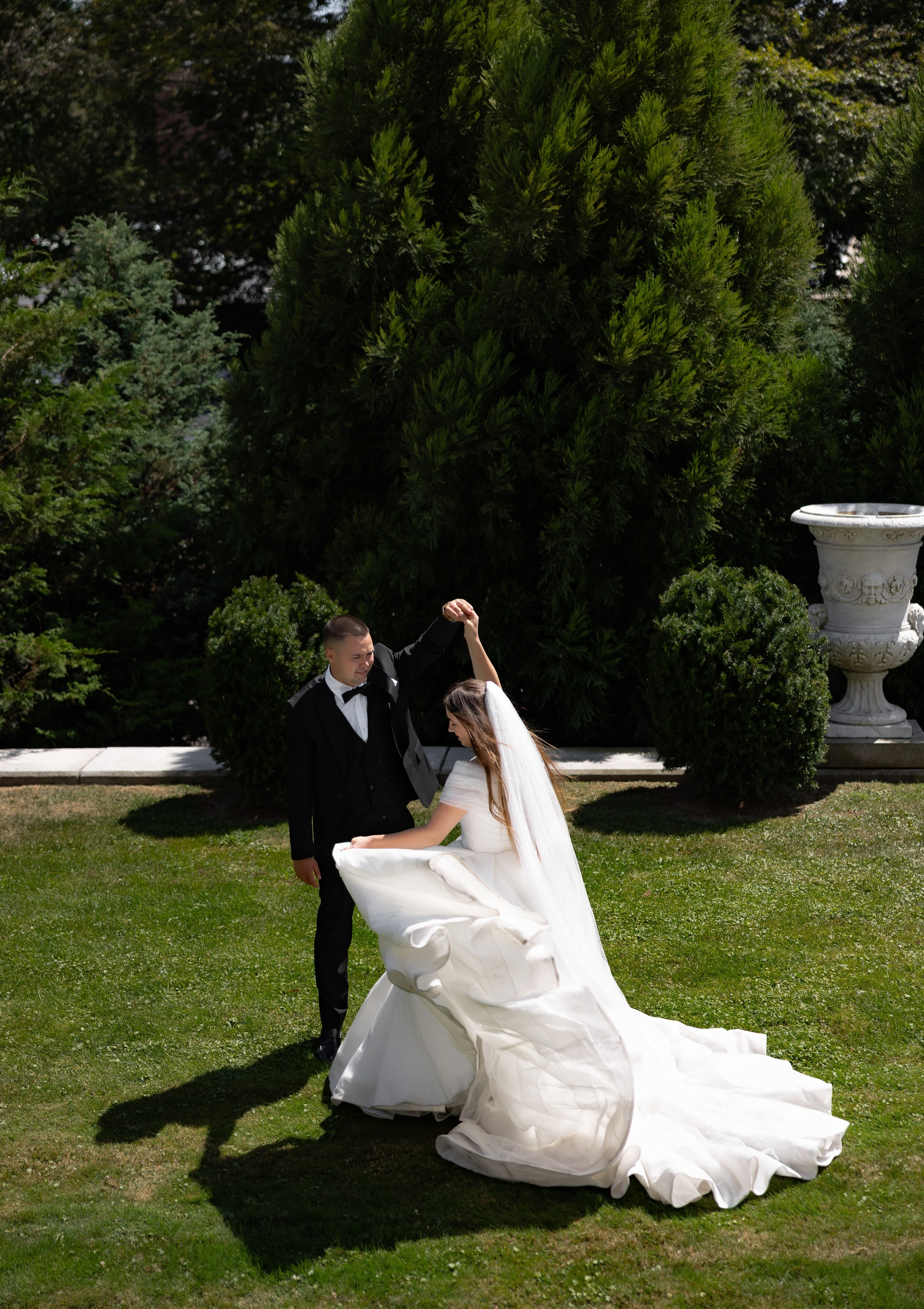 Vitalii and Diana. Massachusetts. Photographer Anastasia Nagibina