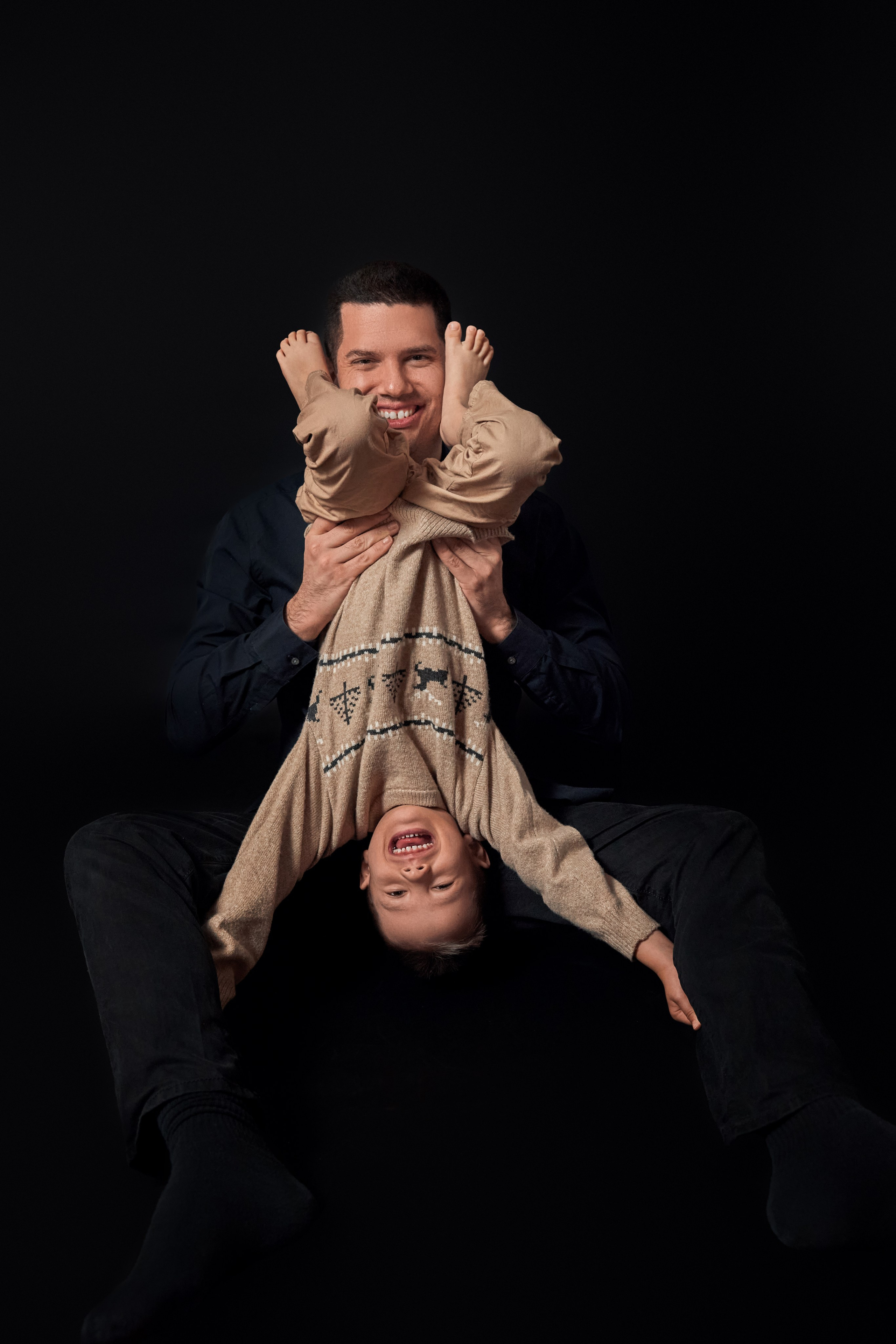 Studio-Shooting. Portraitfotografin Natalia Calcagnile