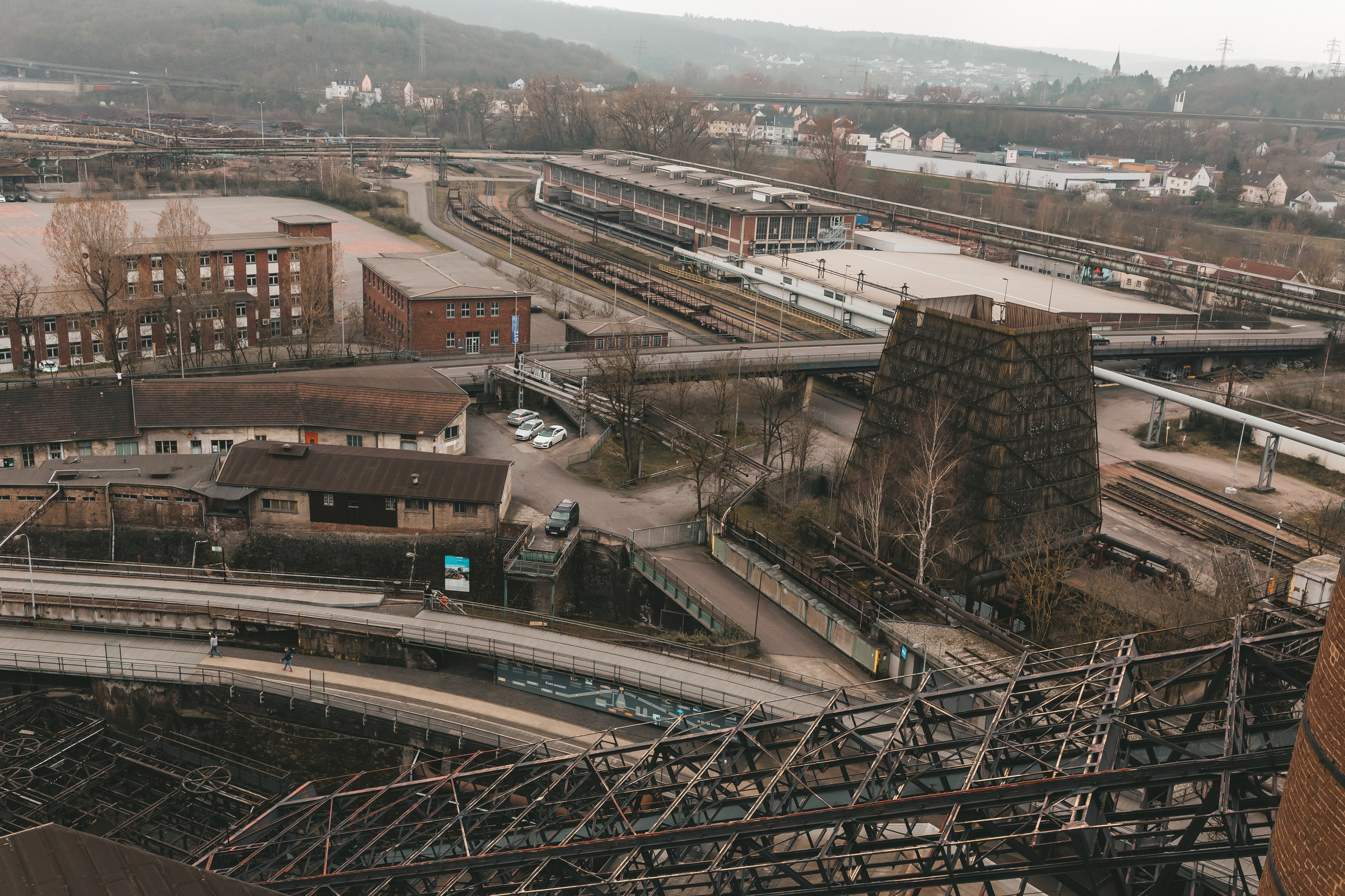 Металлургический завод в Фёльклингене: индустриальный гигант и памятник ЮНЕСКО. Фотограф в Германии — Мария Чистякова