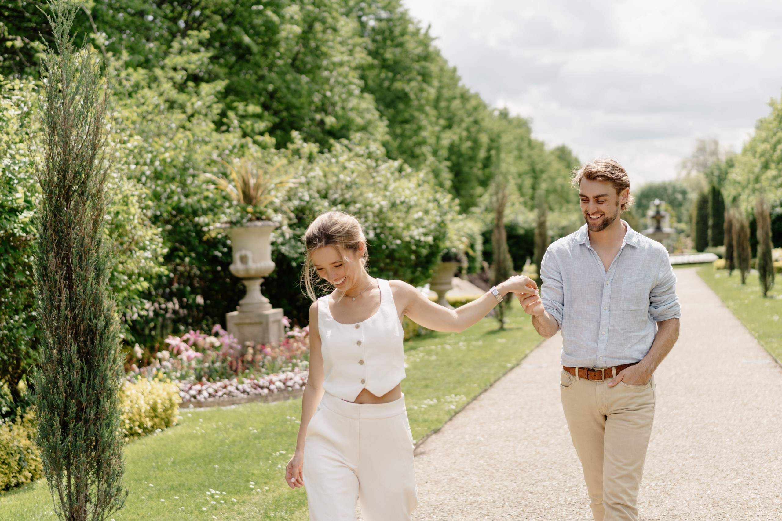 Engagement session in Regents park. London portrait and family photographer