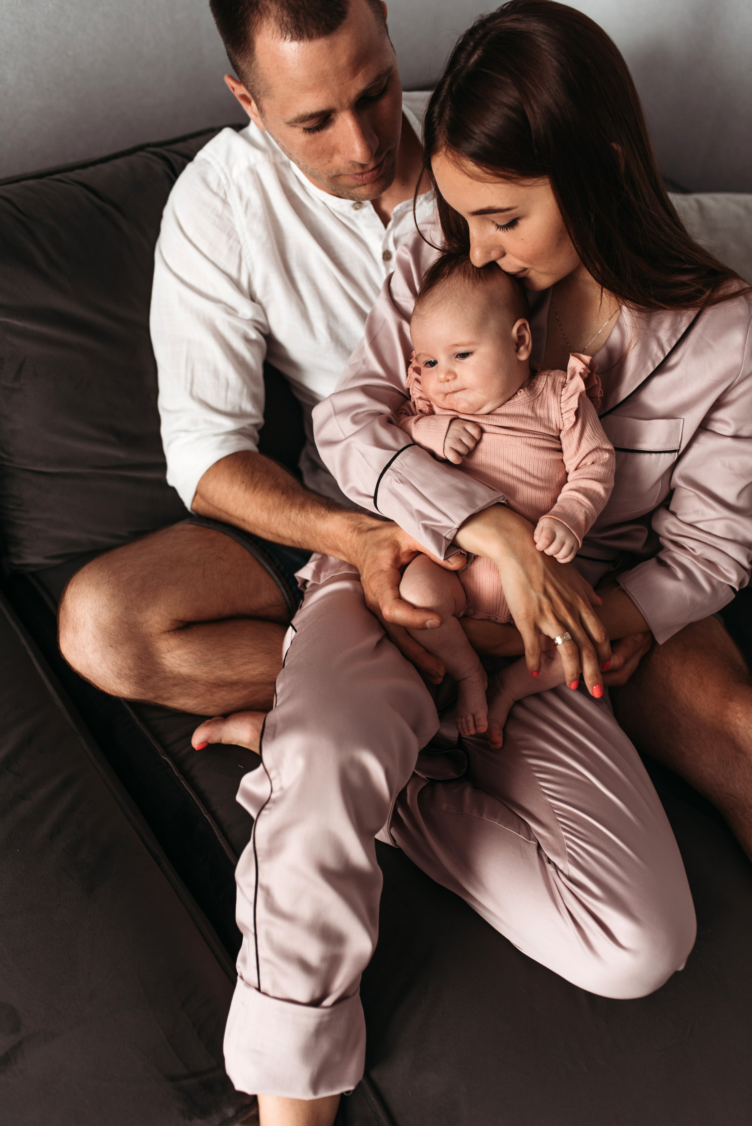 Karina & Arsen & Jesja. Familien- und Hochzeitsfotografin. Ich arbeite in Koblenz und Rheinlan