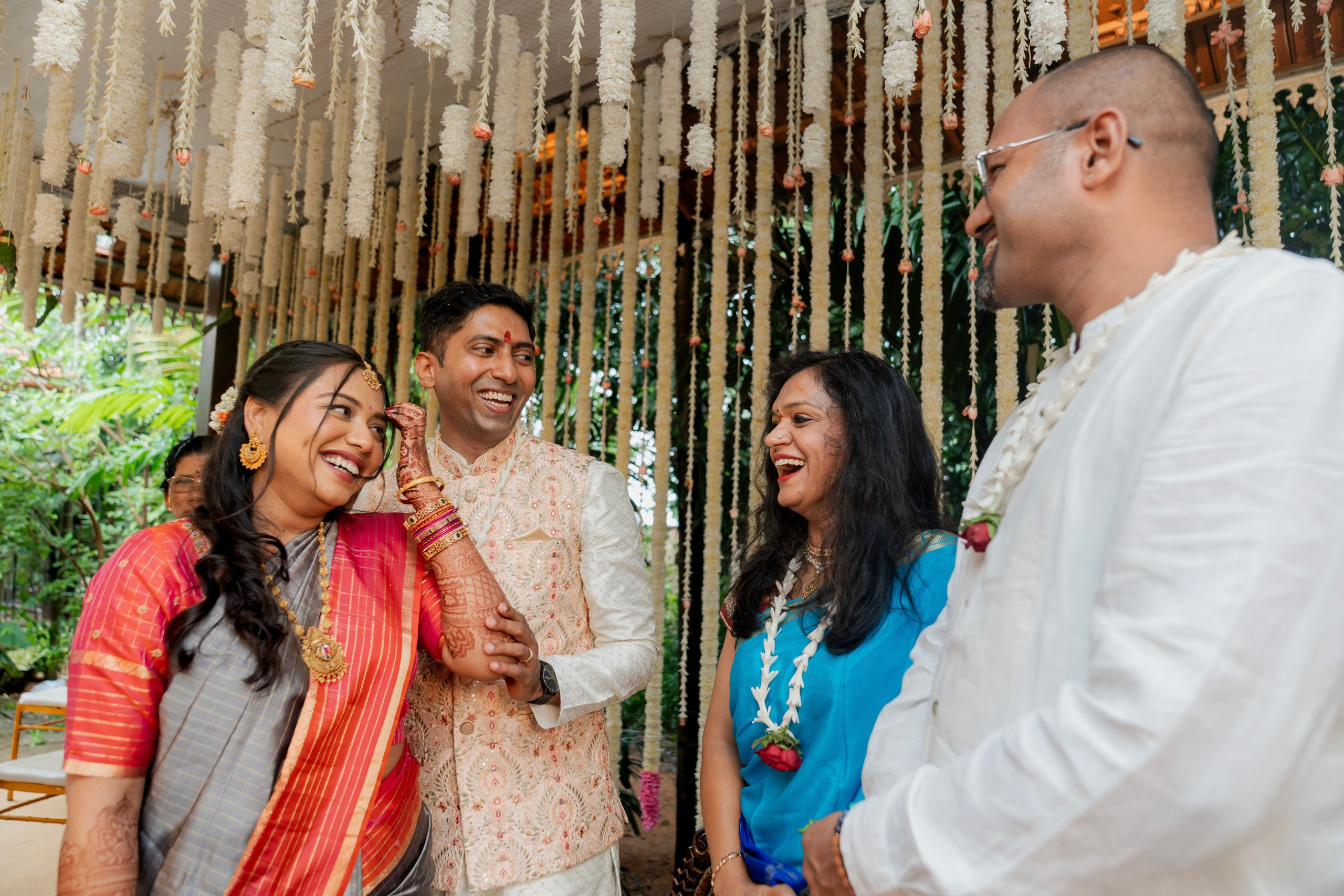 Anupaa & Reuben, Konkani Wedding at The Tharavadu Mane, Bangalore | Truly Yours