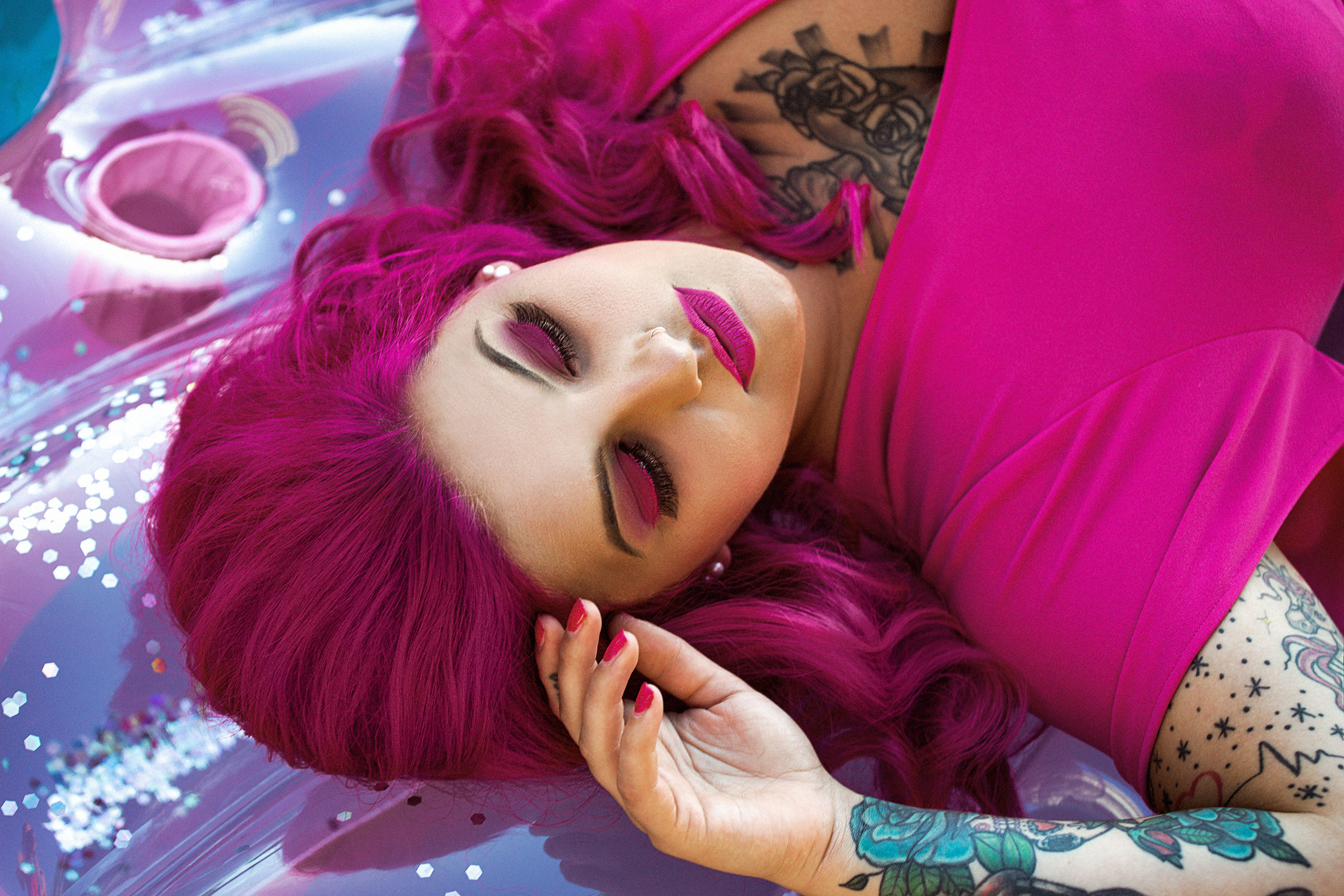 Pin-up фотосессия в бассейне. Фотограф в Каппадокии / Julia Ganch