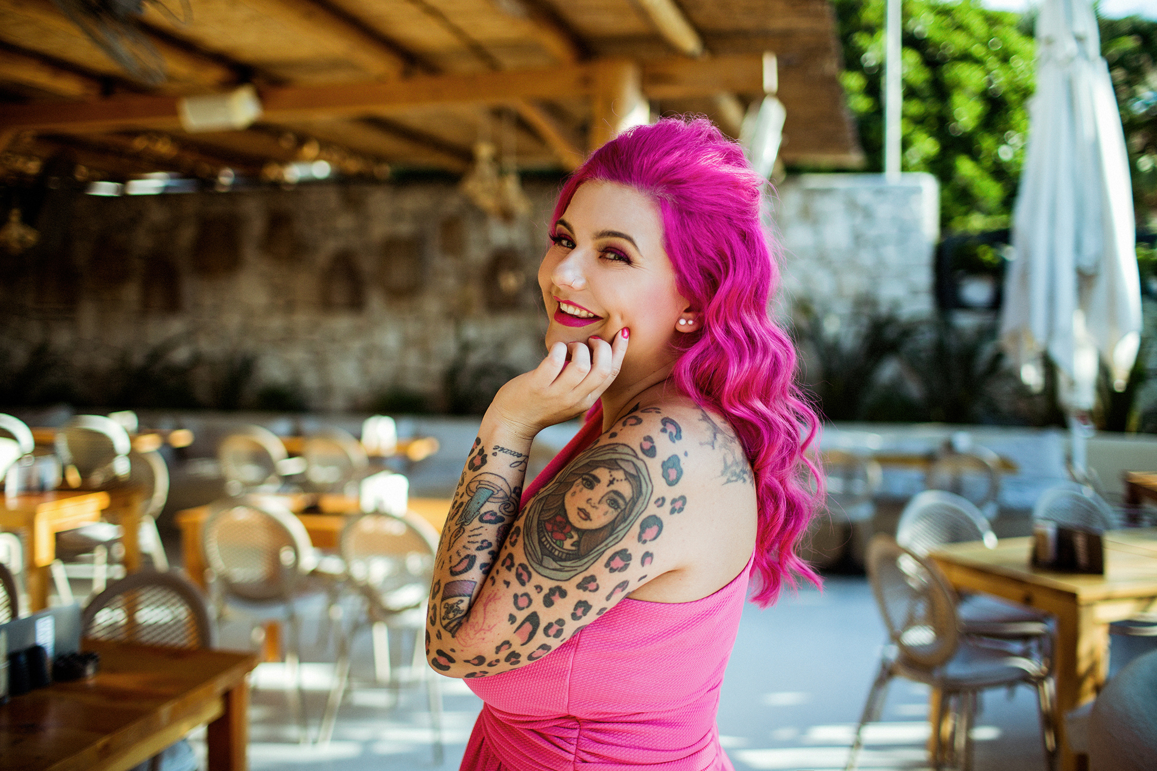 Pin-up фотосессия в бассейне. Фотограф в Каппадокии / Julia Ganch