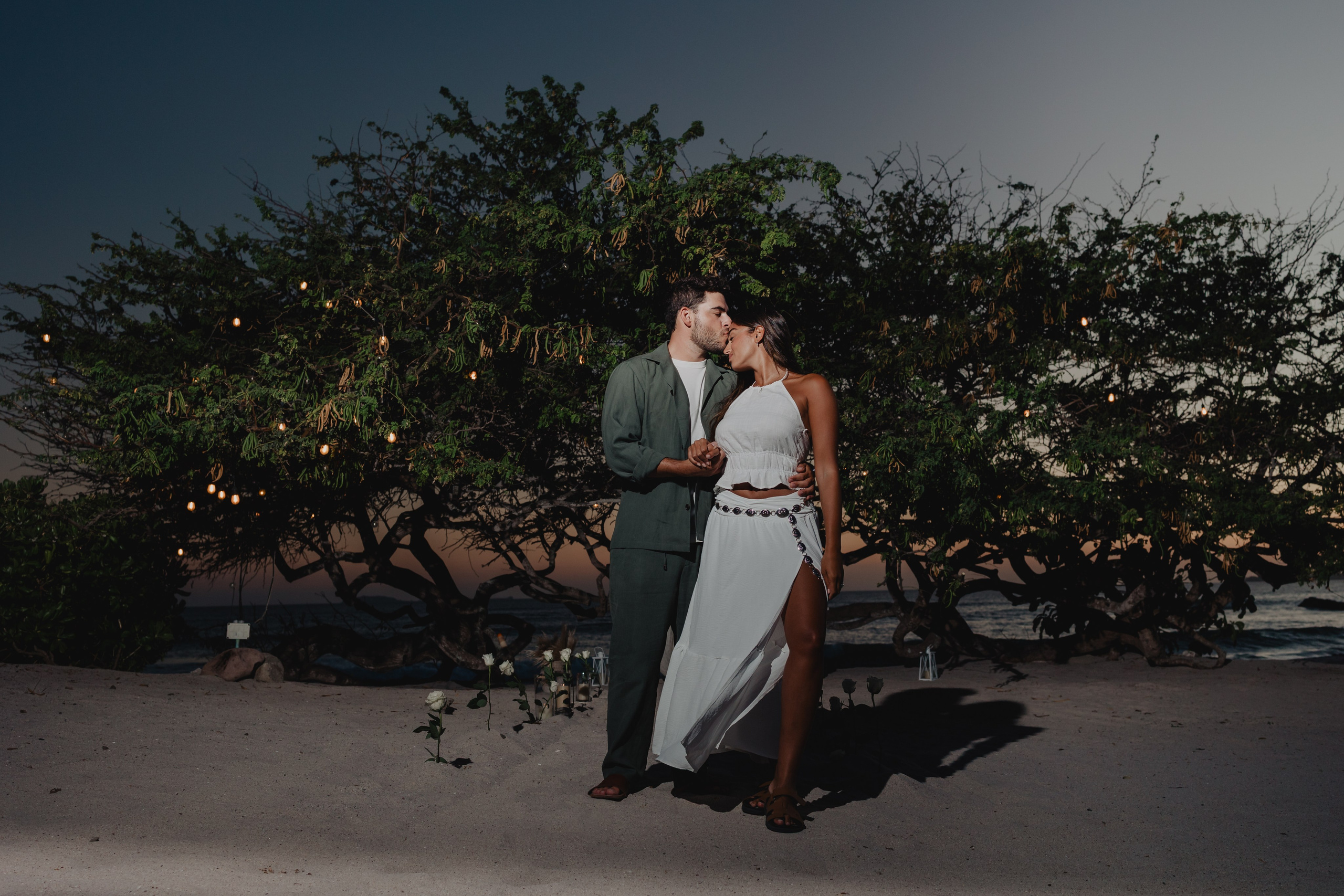 Punta Mita Engagement Session: Love Framed by the Pacific