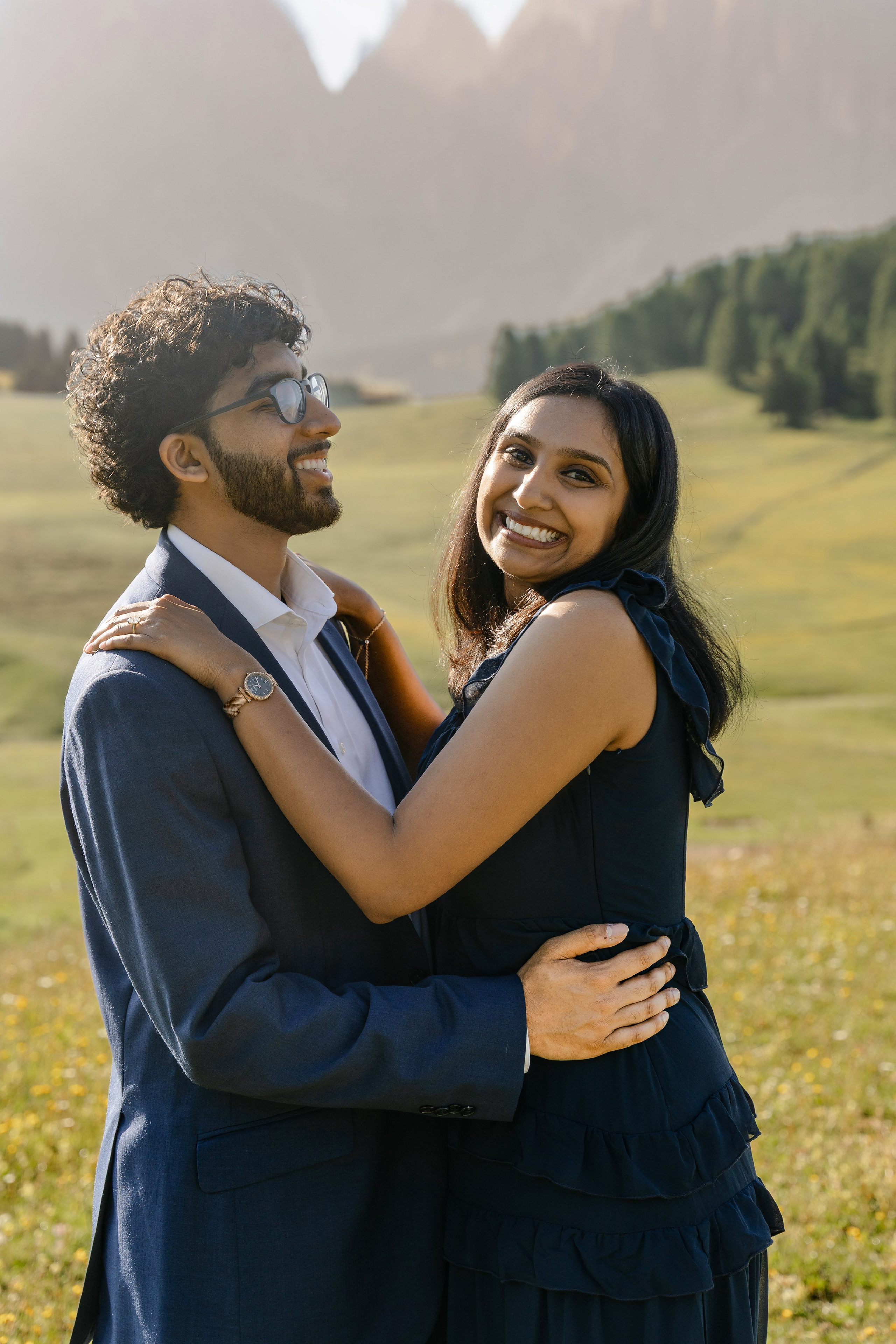S & S (Alpe di Siusi, Dolomites, Italy). Marriage Proposal Photographer in Verona, Lake Garda and Dolomites| Diana Fedrigo