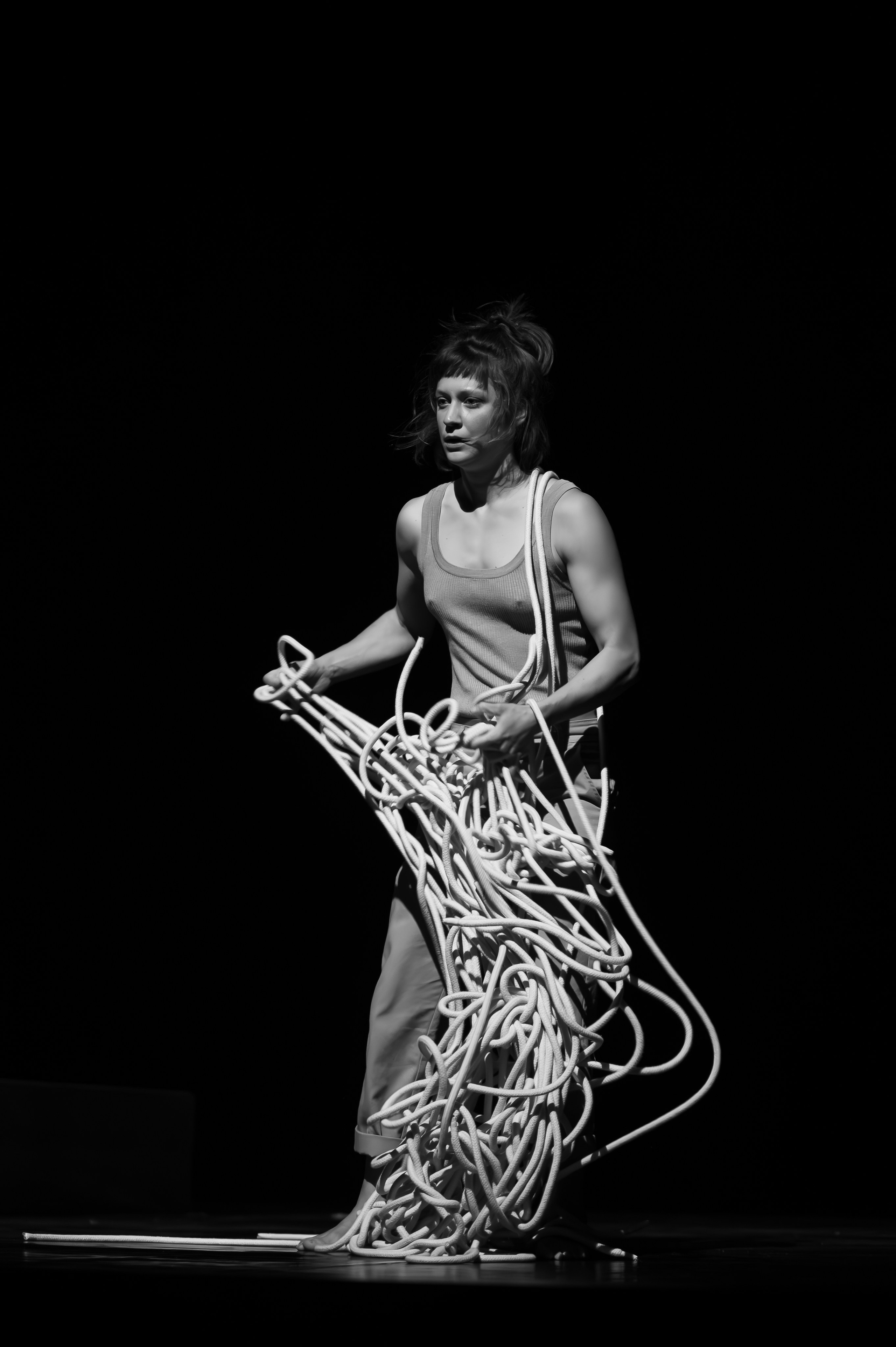 Circus kolektiv spektaklis. Rokas Baranauskas fotografija