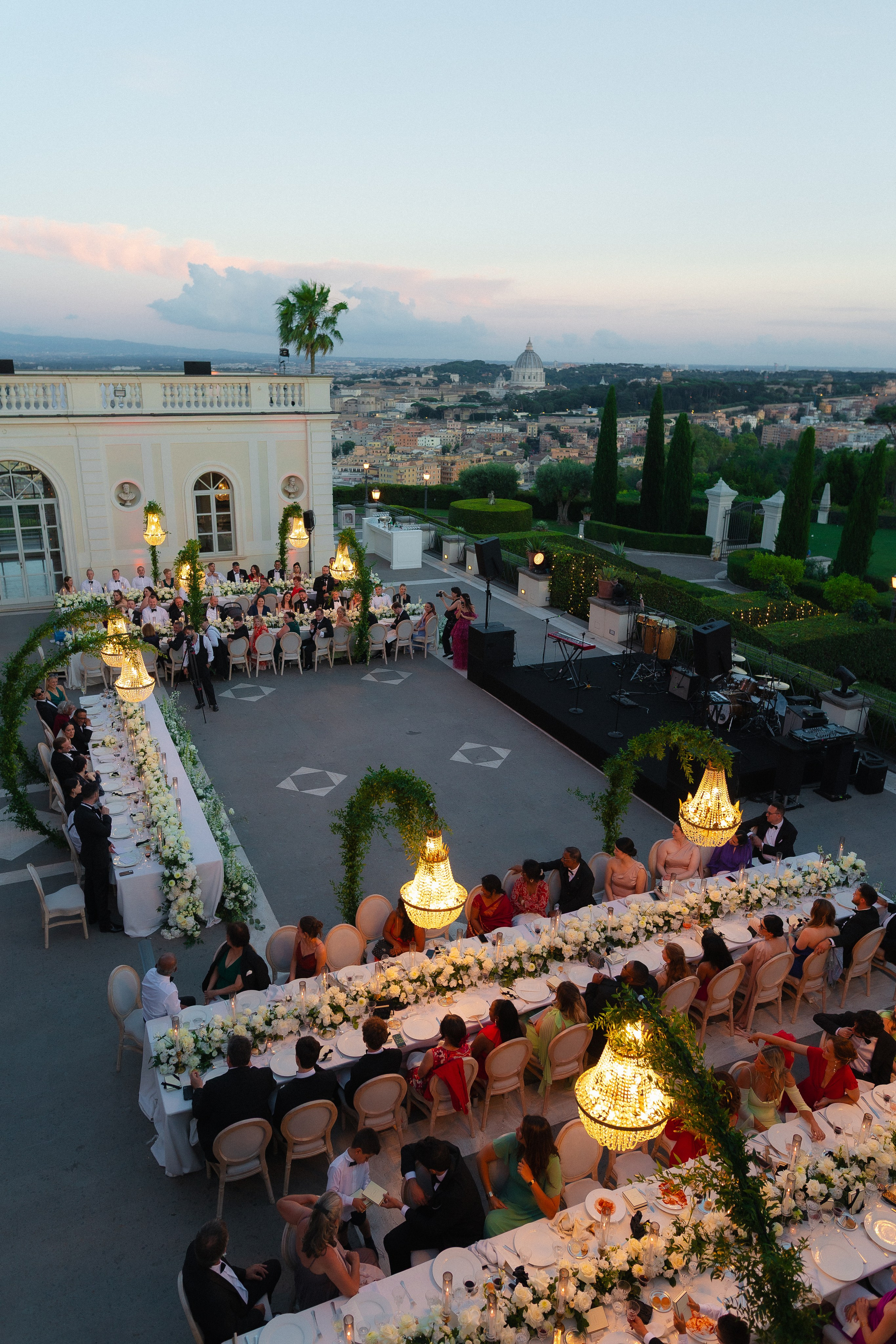 Isabelle & Adam, Villa Miani, Rome. Фотограф в Милане Анна Линник