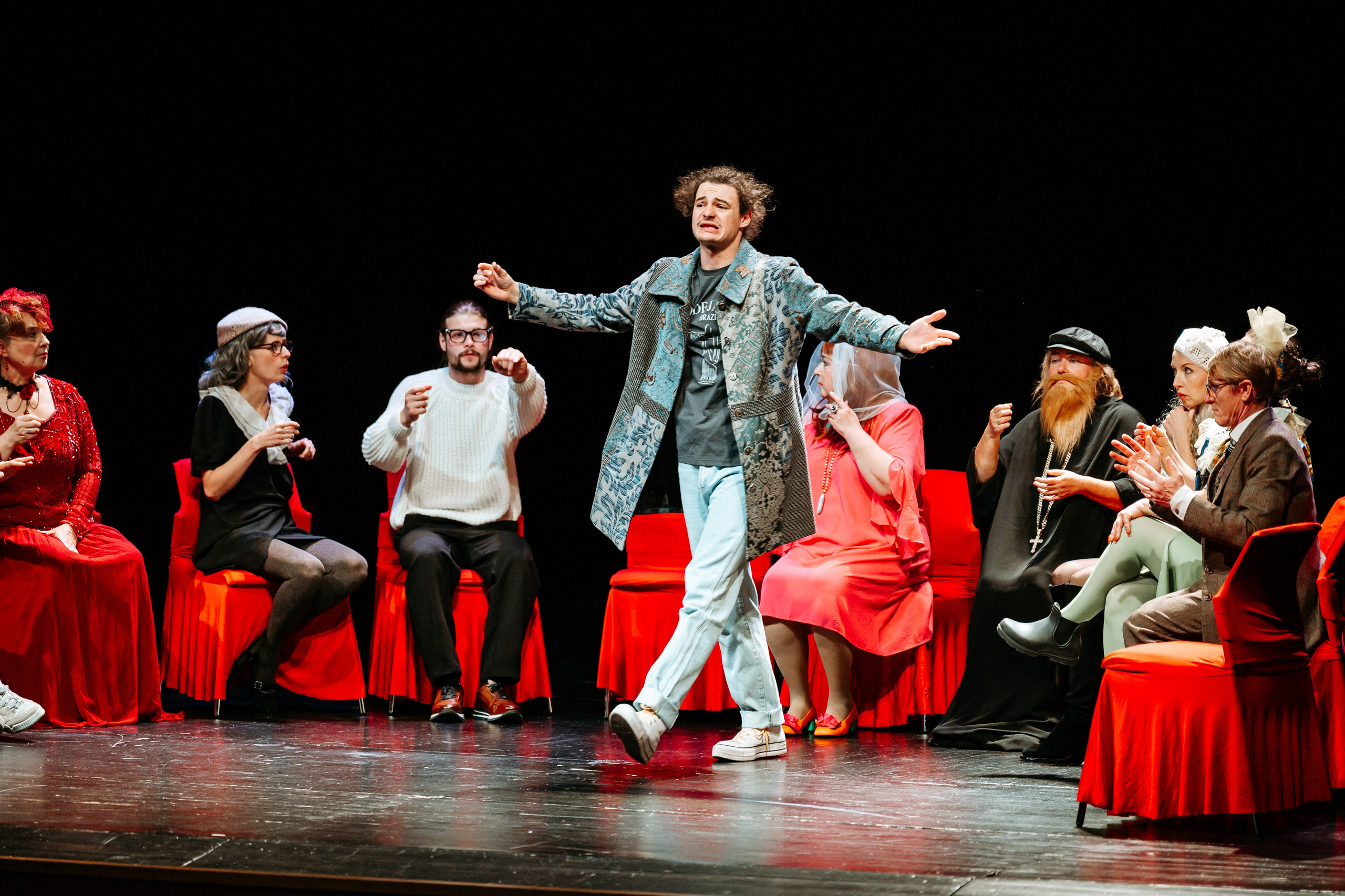 Garbo Teater „12 стульев“. Jelizaveta Gross - reportaaži- ja portreefotograaf Narvas