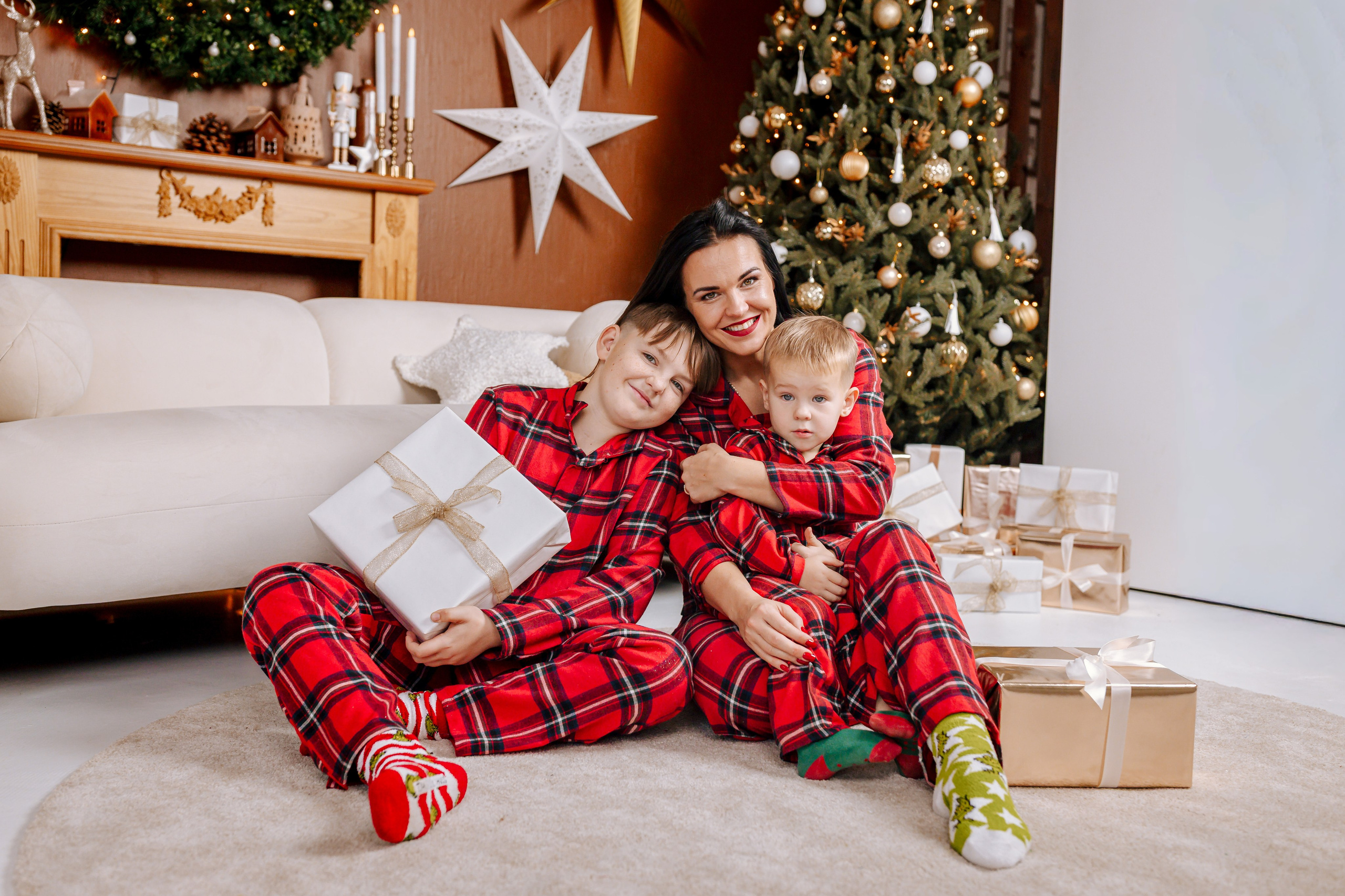 Ziemassvētki studijā. Home