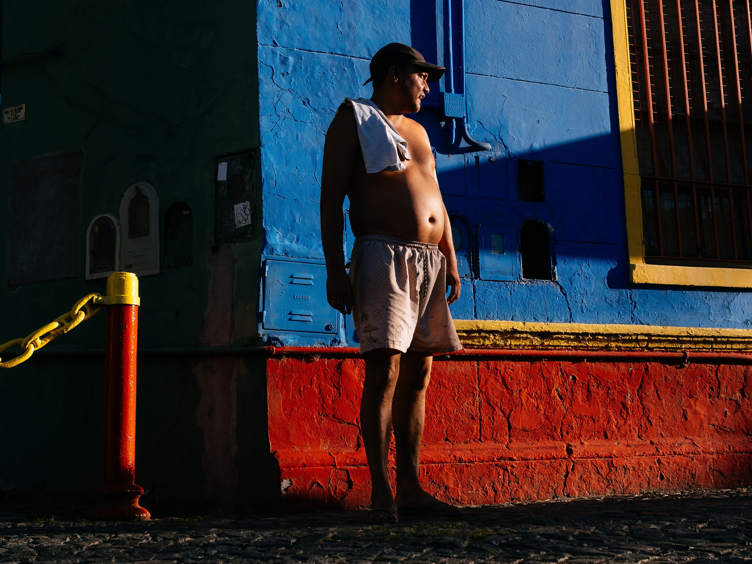 La Boca neighborhood, Buenos Aires, Argentina. Federico Borobio, street and documentary photography.