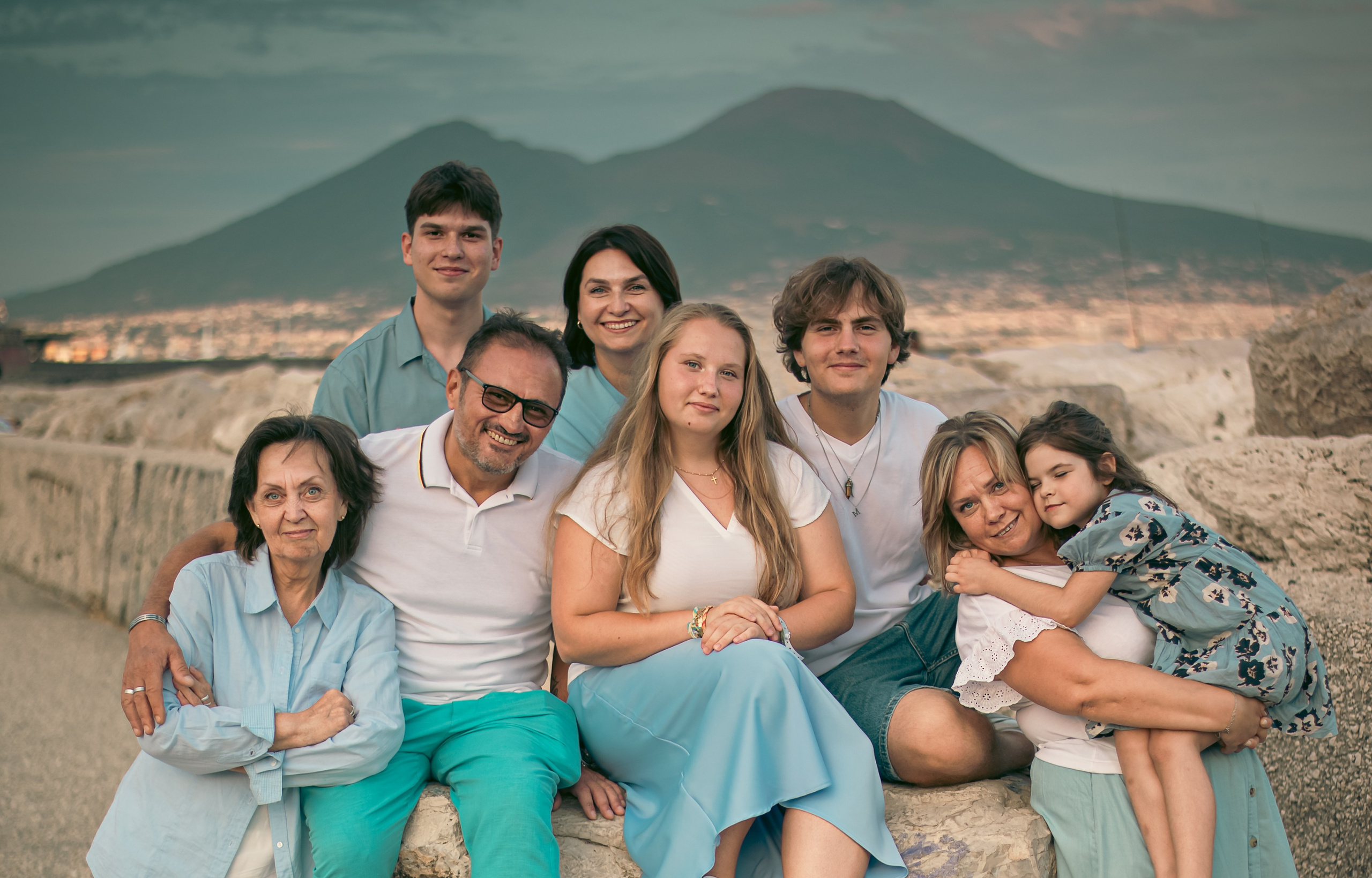 Семейная фотосессия для Катерины. Фотограф в Неаполе