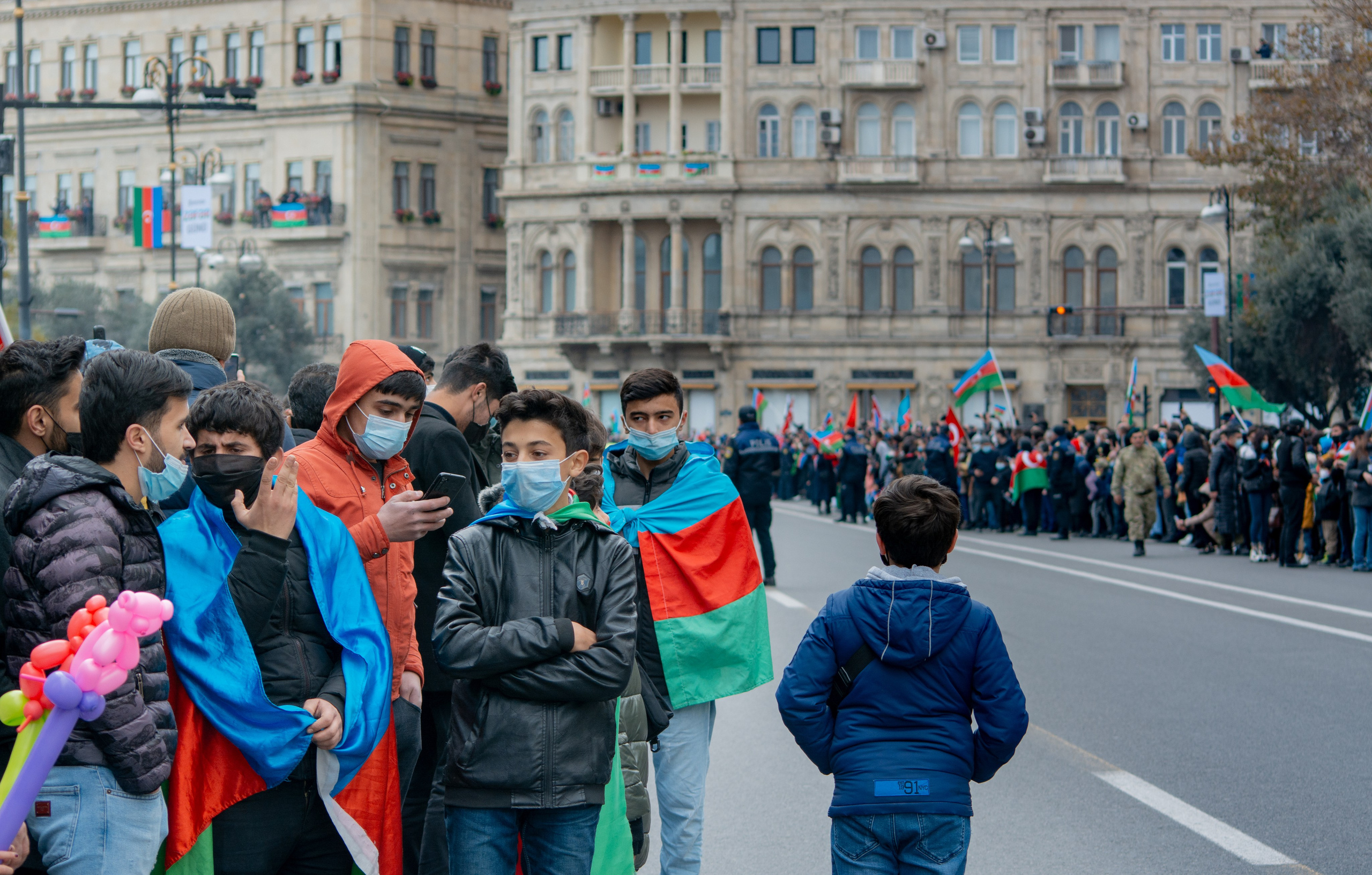 2020 Qələbə paradı. Fotoqraf Vəli Məmmədov