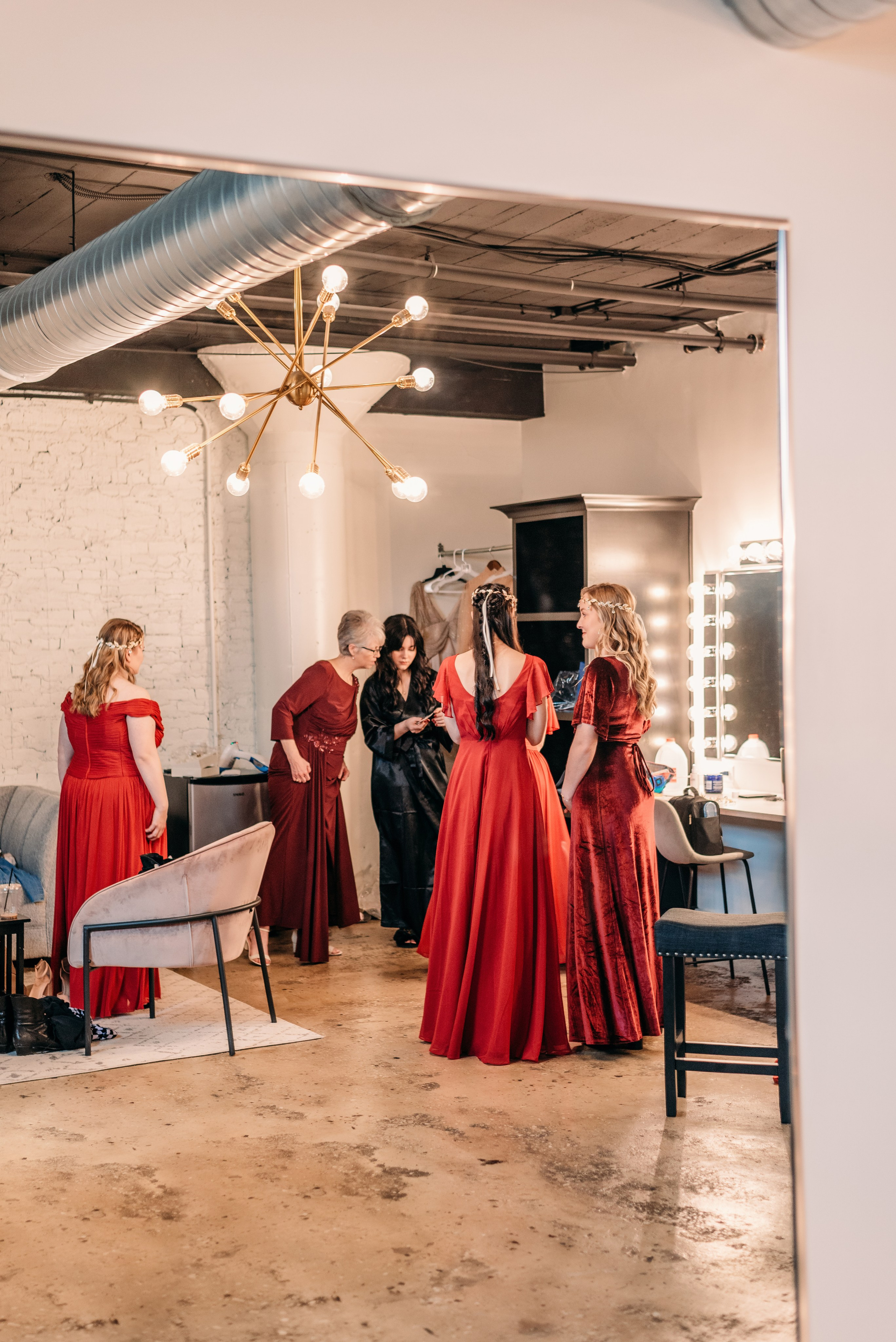 Bold & Dramatic Wedding at The Paper Mill on The Landing | Fort Wayne Wedding Photographer. Alexandria Danielle Photography | Fort Wayne & Indianapolis Wedding Photographer