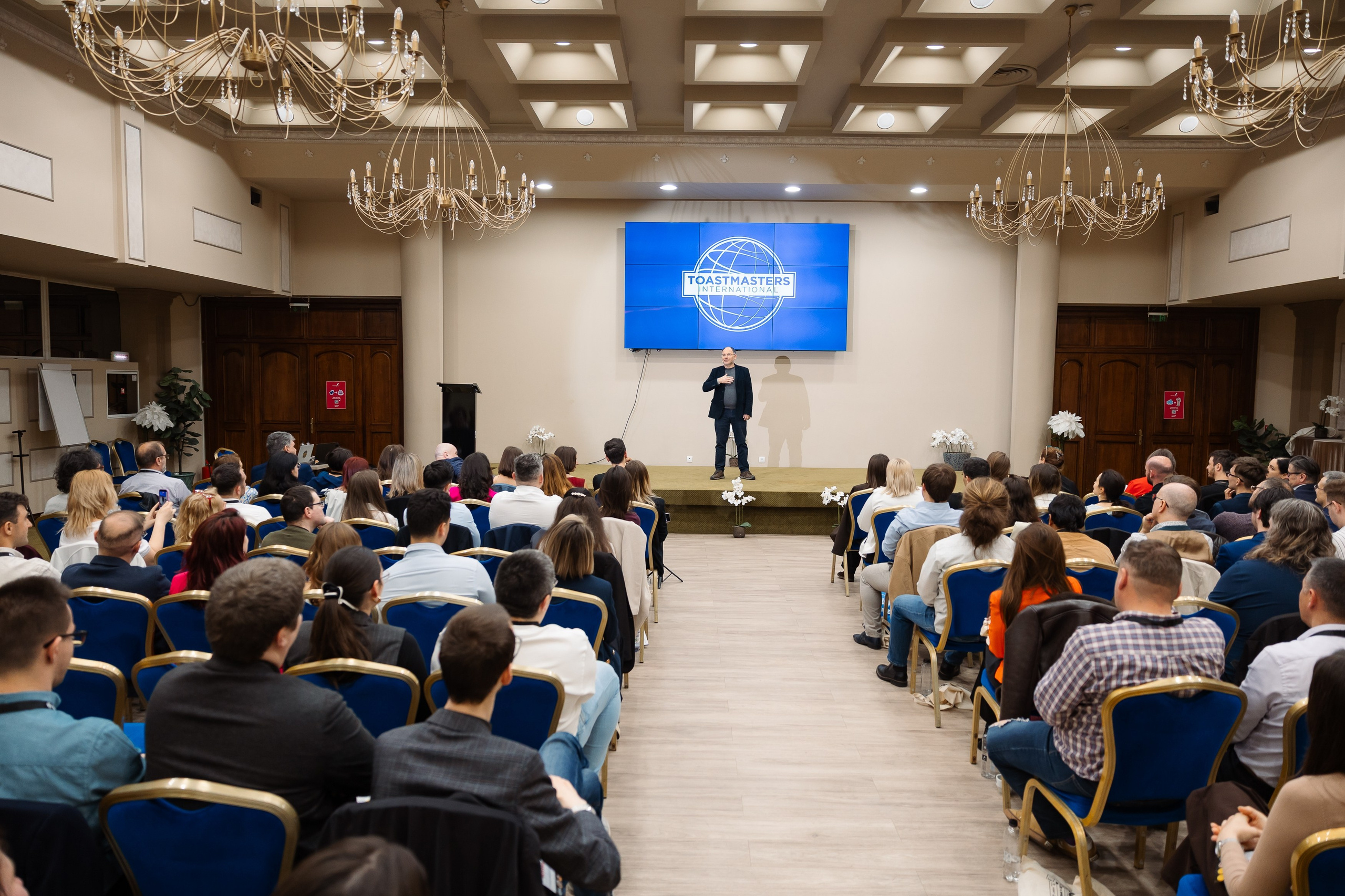 Toastmasters Conference. Marius Ciocan