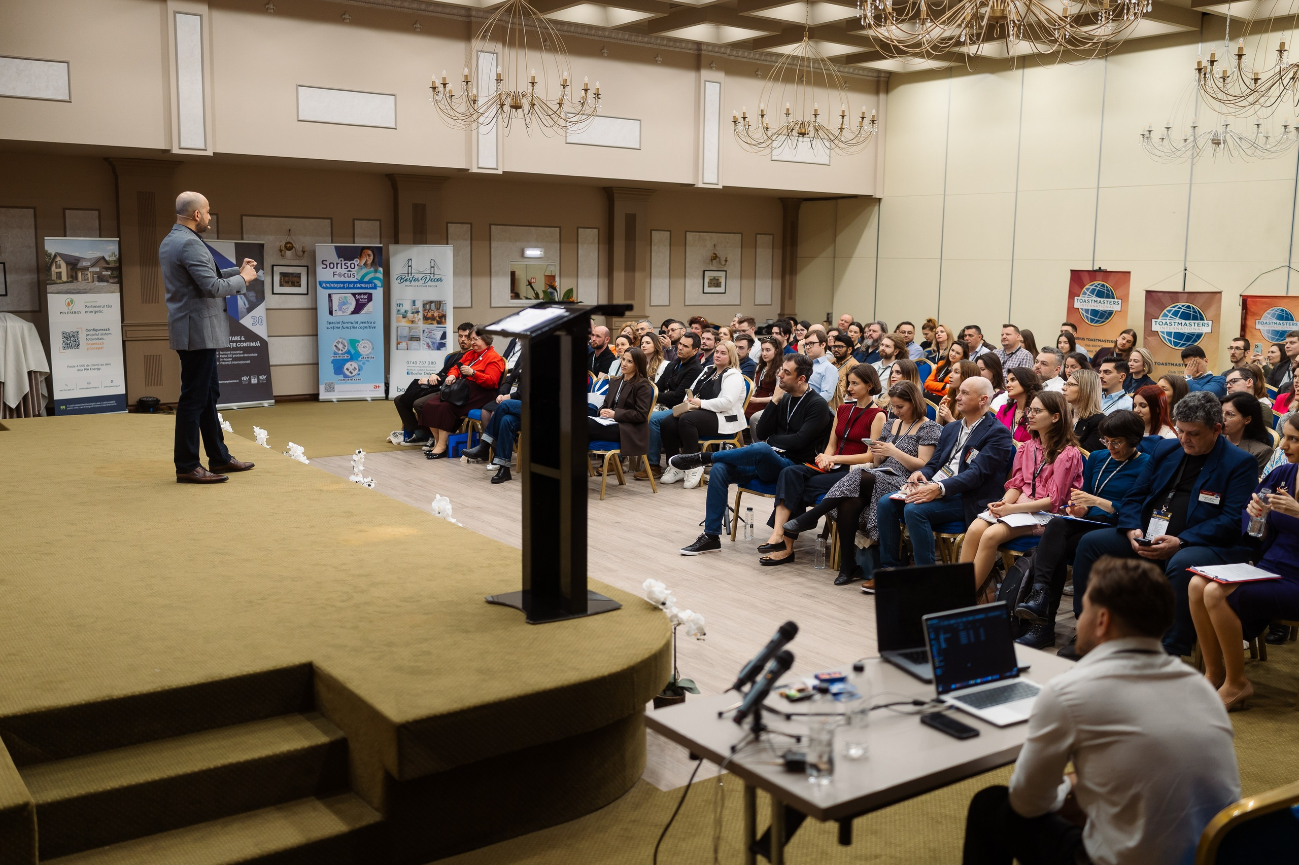 Toastmasters Conference. Marius Ciocan