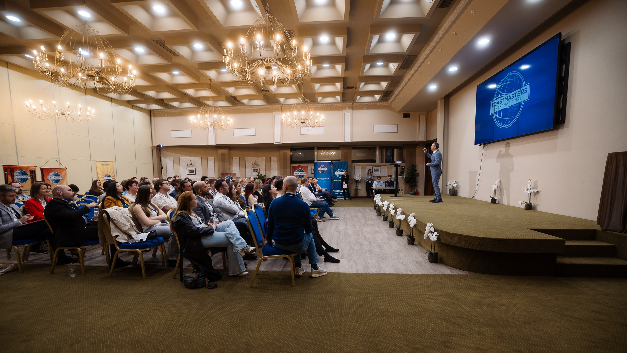 Toastmasters Conference. Marius Ciocan