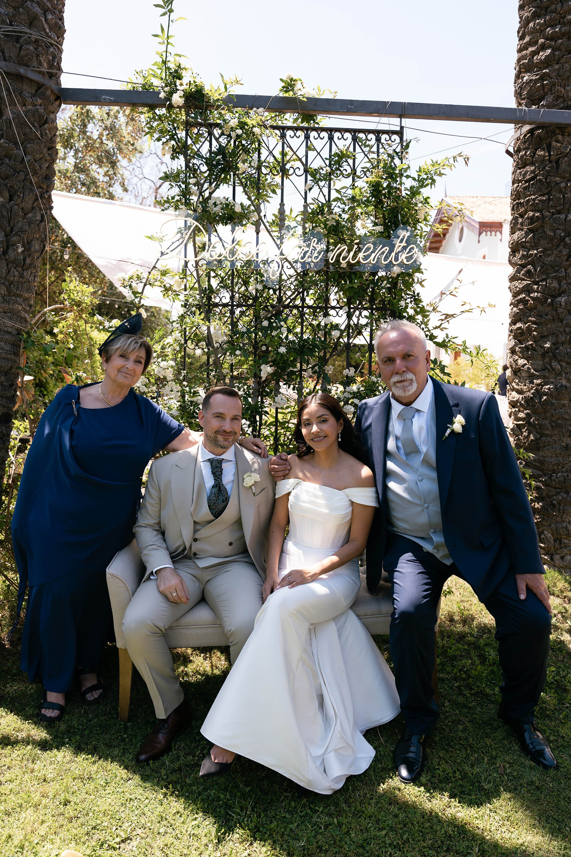 Johanna and Francesco. Destination Wedding Photographers based in Spain