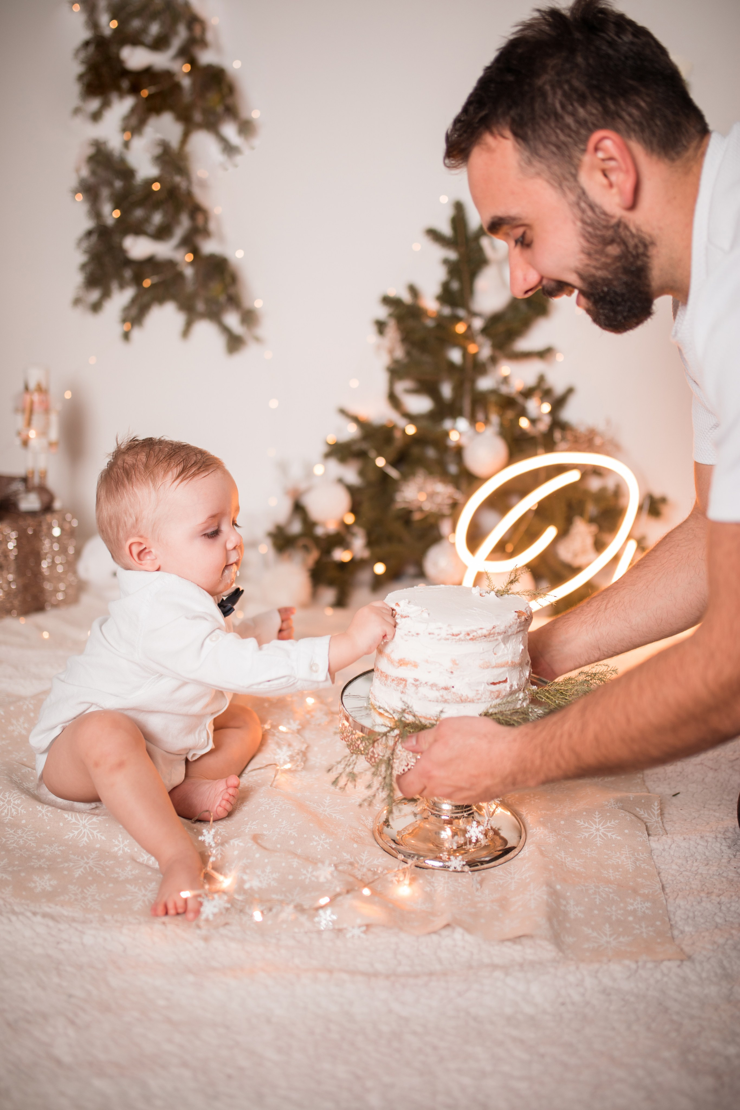 ILIJA 1TH BIRTHDAY SMASH CAKE. HOME