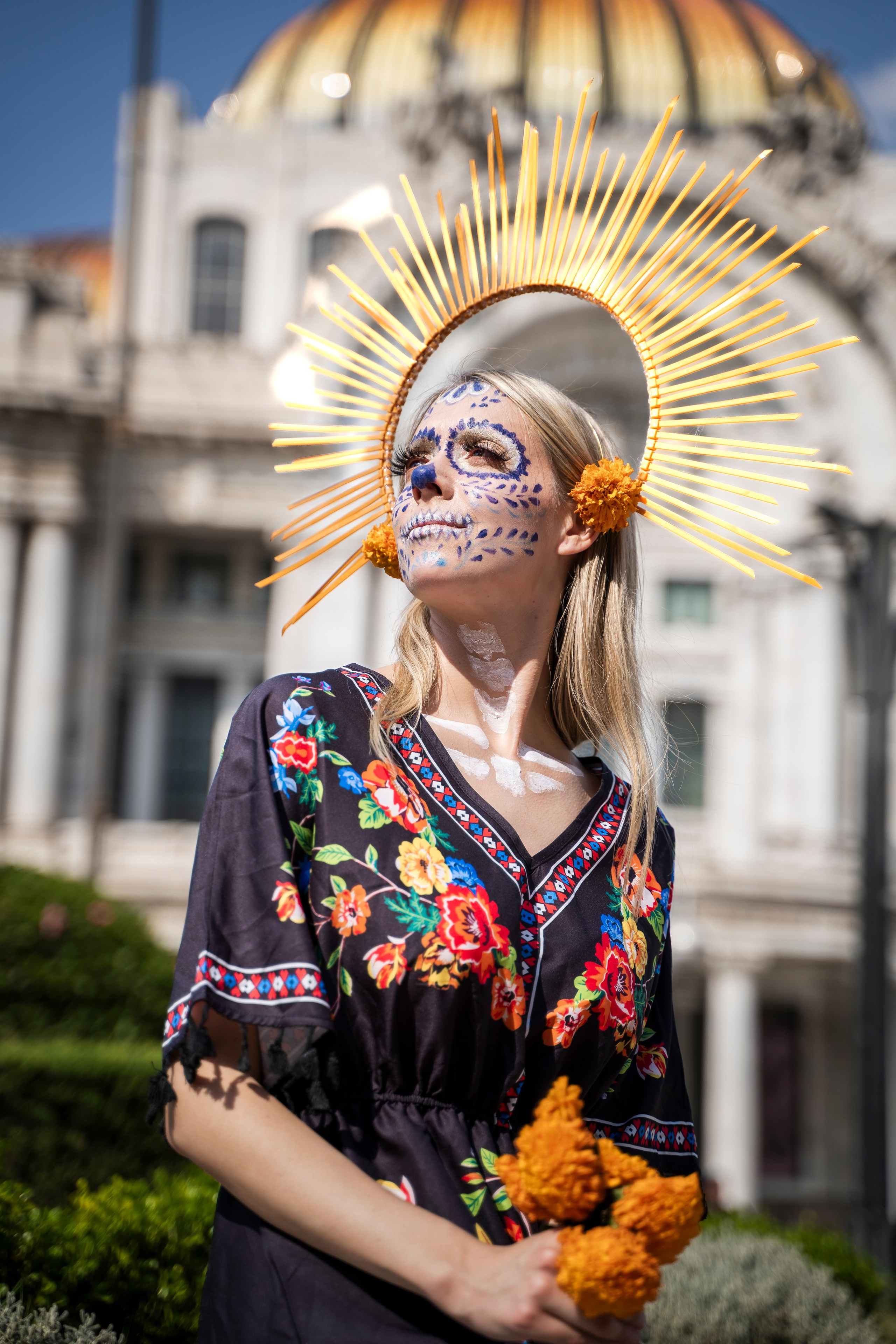 Photographer cdmx mexico city dio de los muertos day of death. Catrina Frolova photography