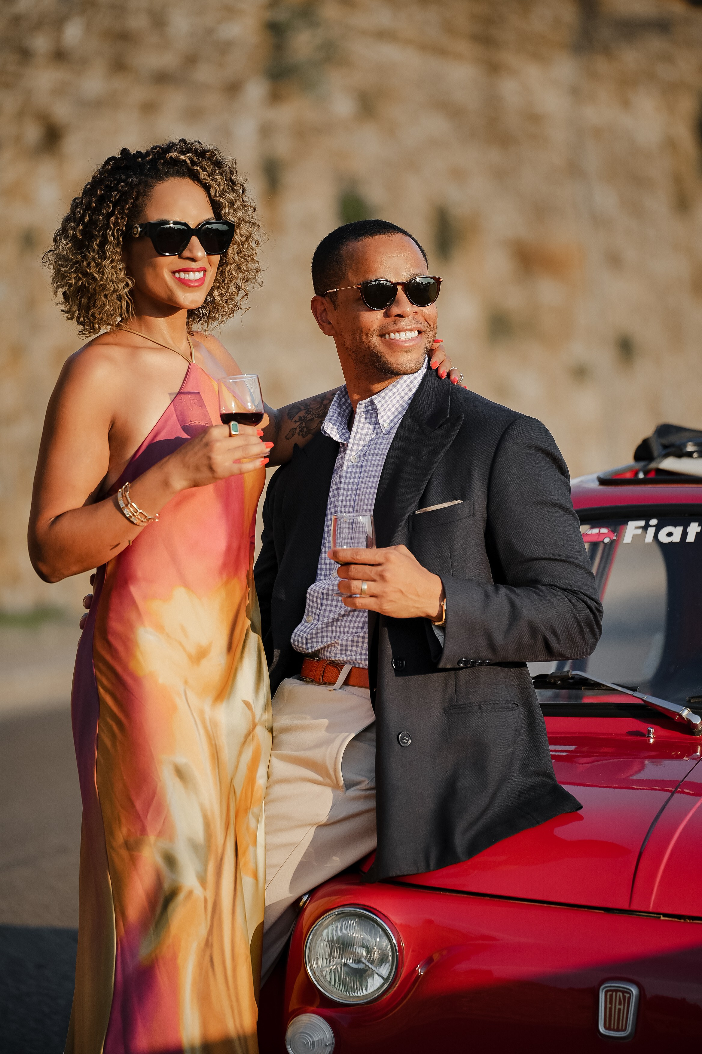 FIAT 500. Wedding Photographer in Italy