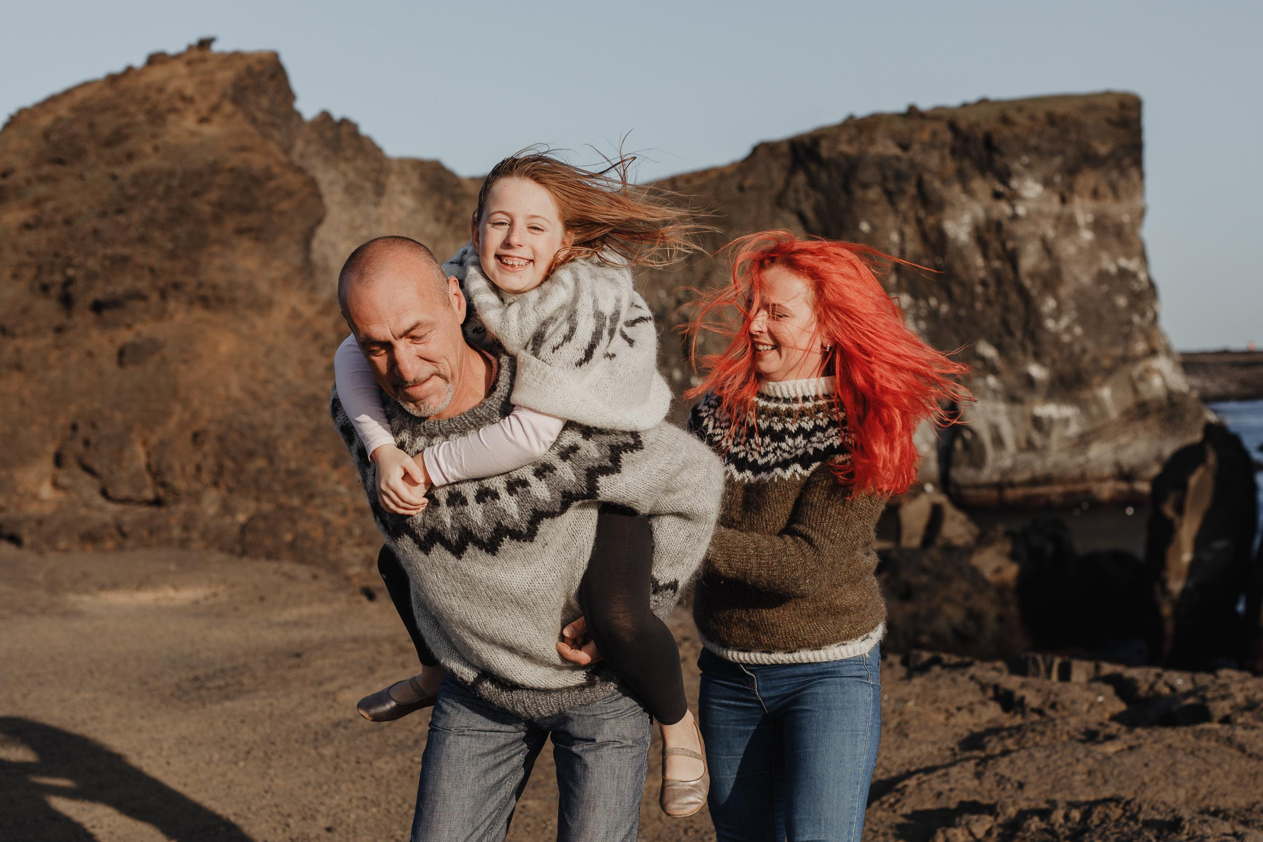 Family photographer Iceland. Iceland elopement photographer & videographer