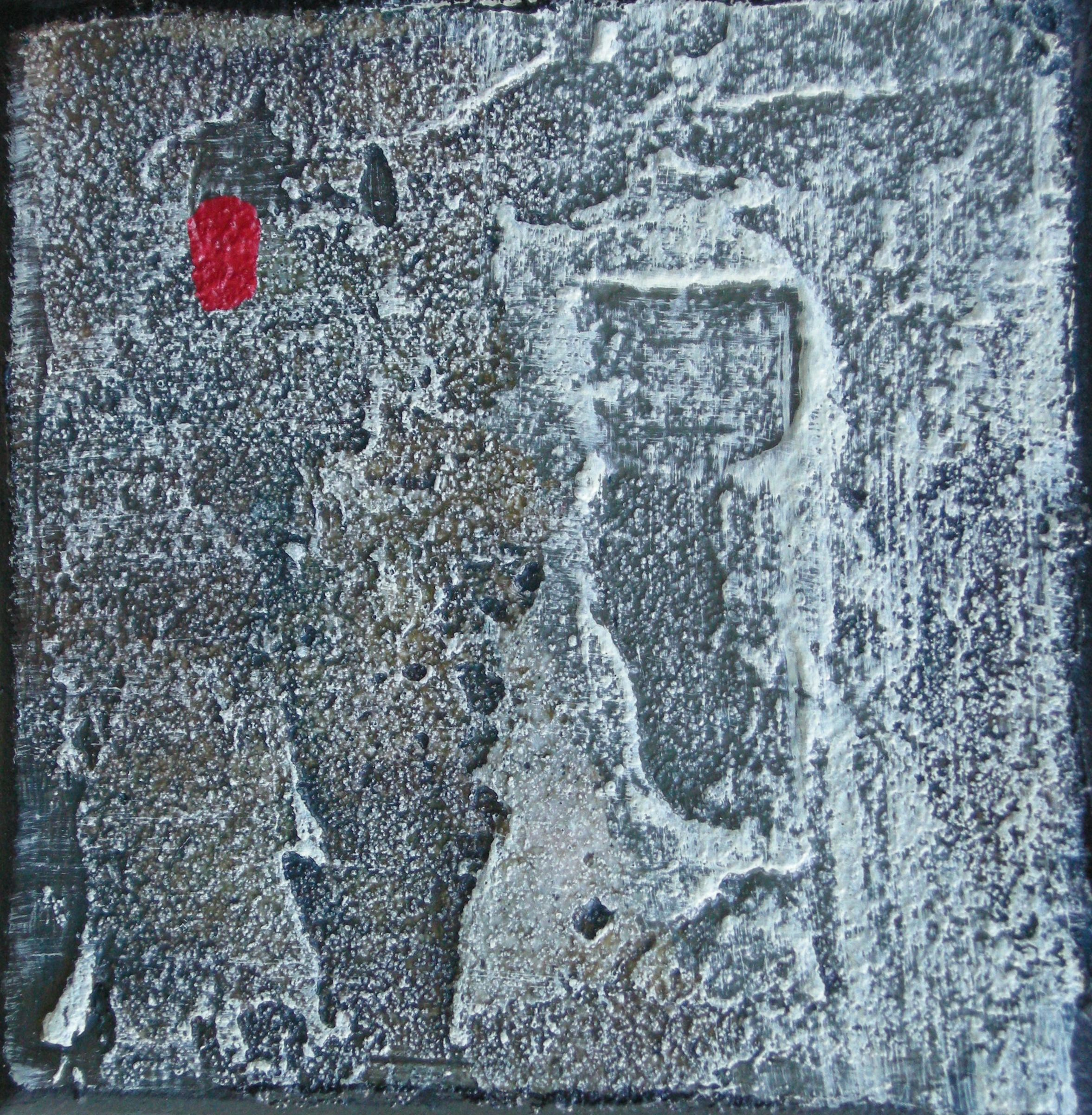 Rotes Fenster 2008 - 30x30