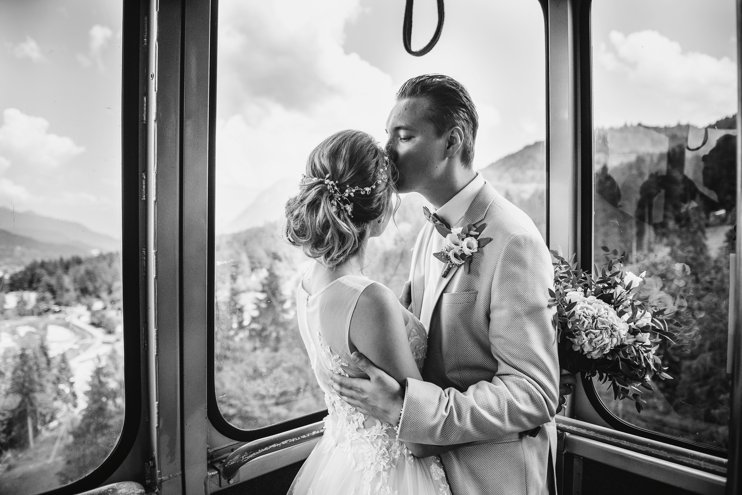Hochzeit in den Bergen. Hochzeitsfotograf München - Olga Boyko Hochzeitsreportage