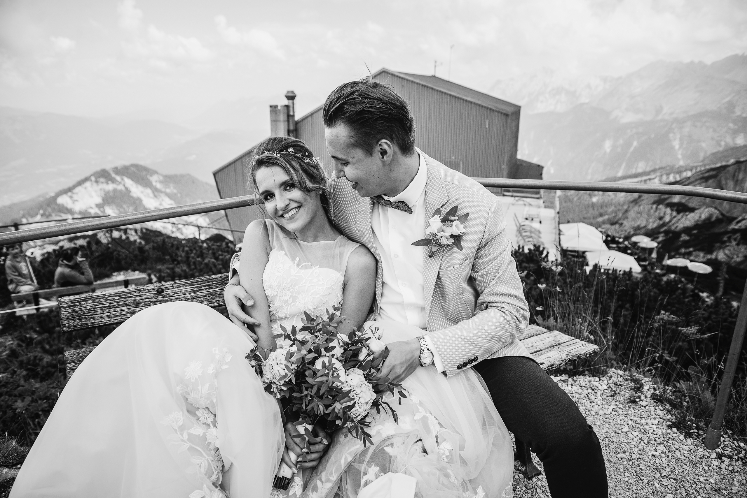 Hochzeit in den Bergen. Hochzeitsfotograf München - Olga Boyko Hochzeitsreportage