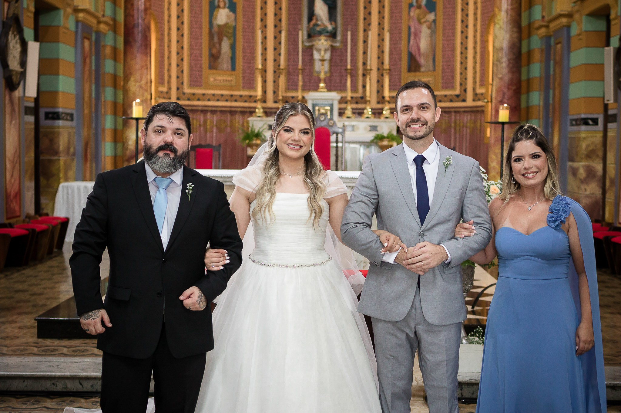 NETO E NAYARA CERIMONIAL COMPLETO. Fotógrafo de casamento