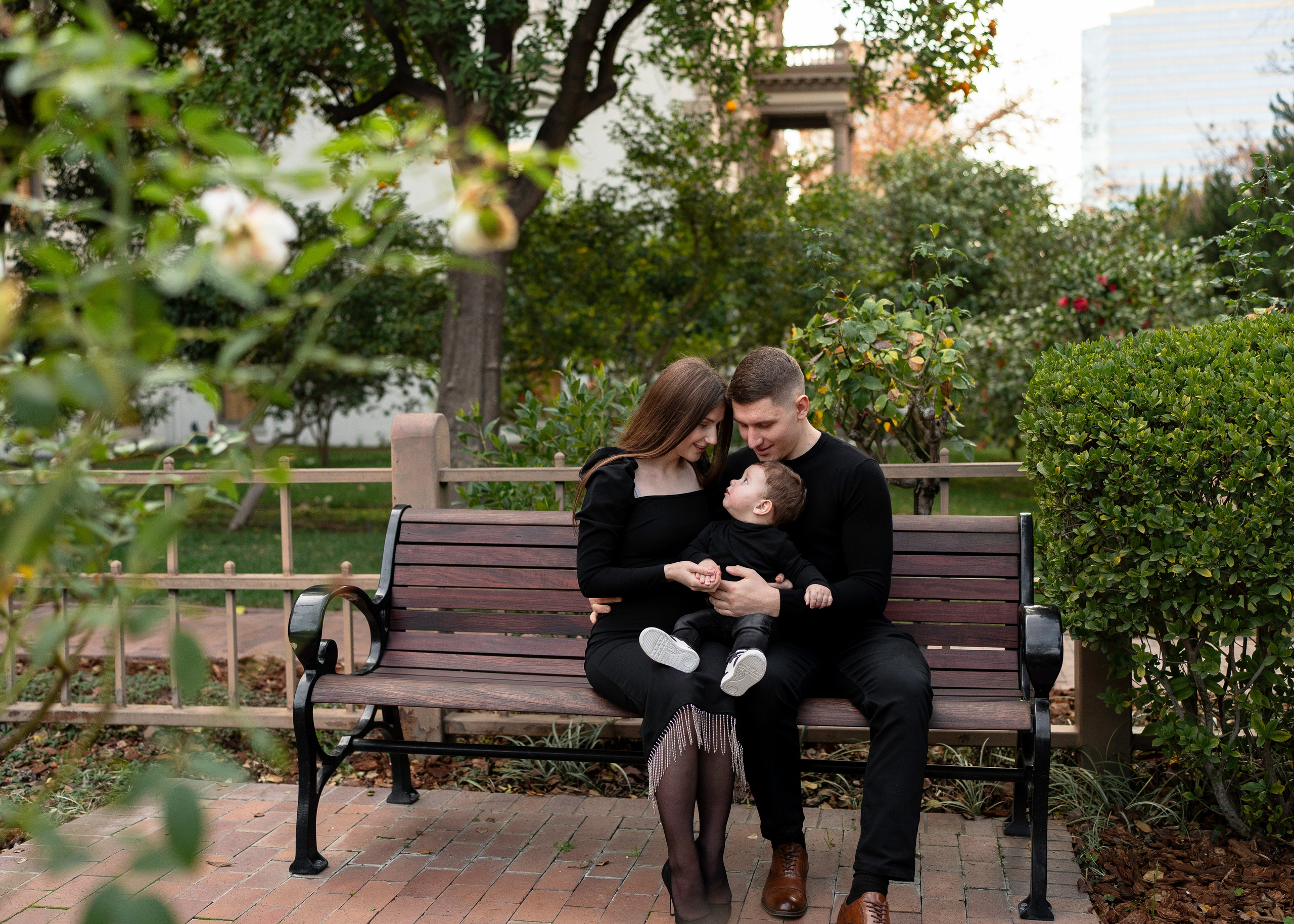 Artem, Nadia & Elisha. Family photographer in Sacramento | Sofia Pavenko