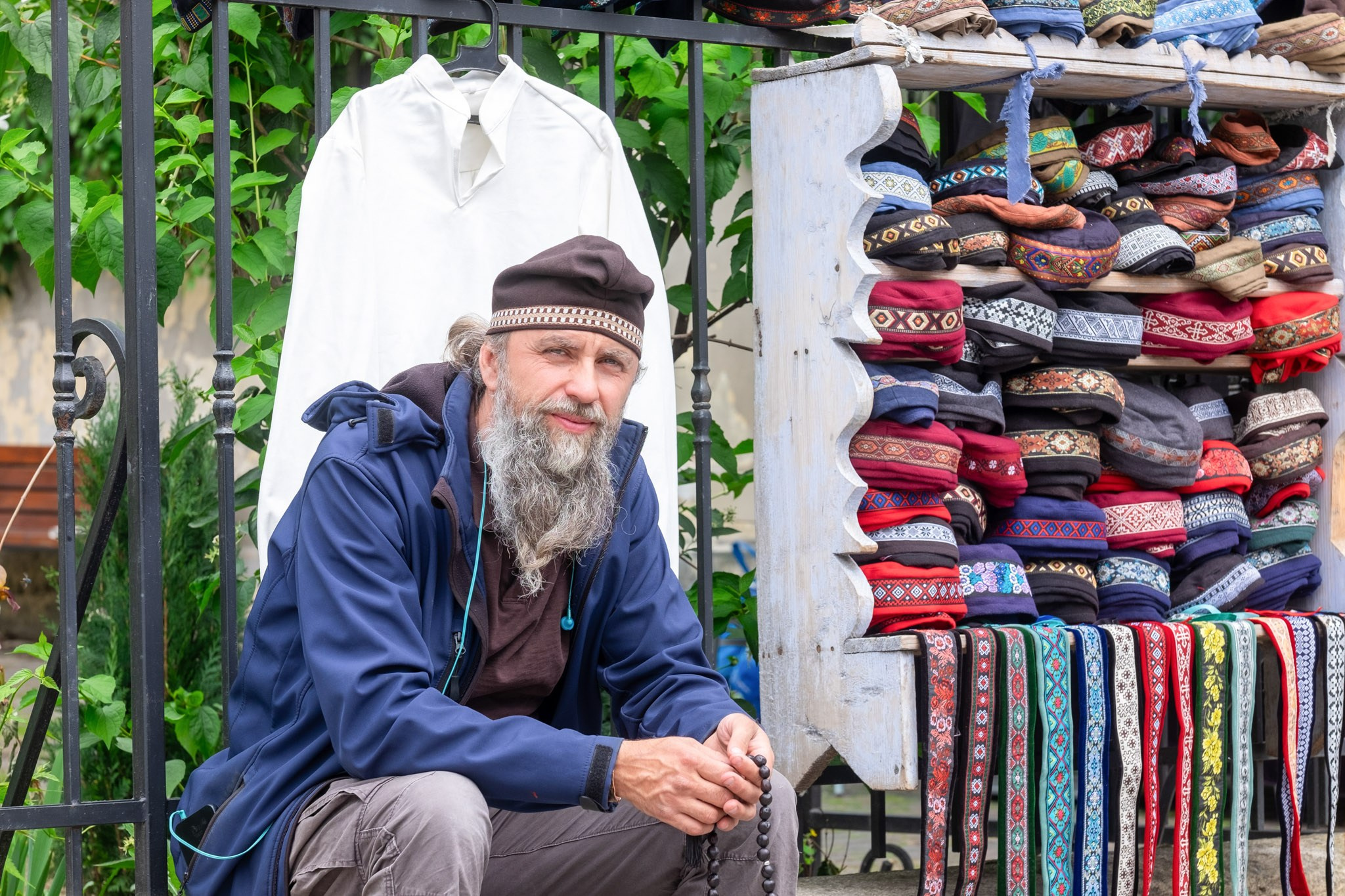 Color street. Humanistic street photographer in Bucharest