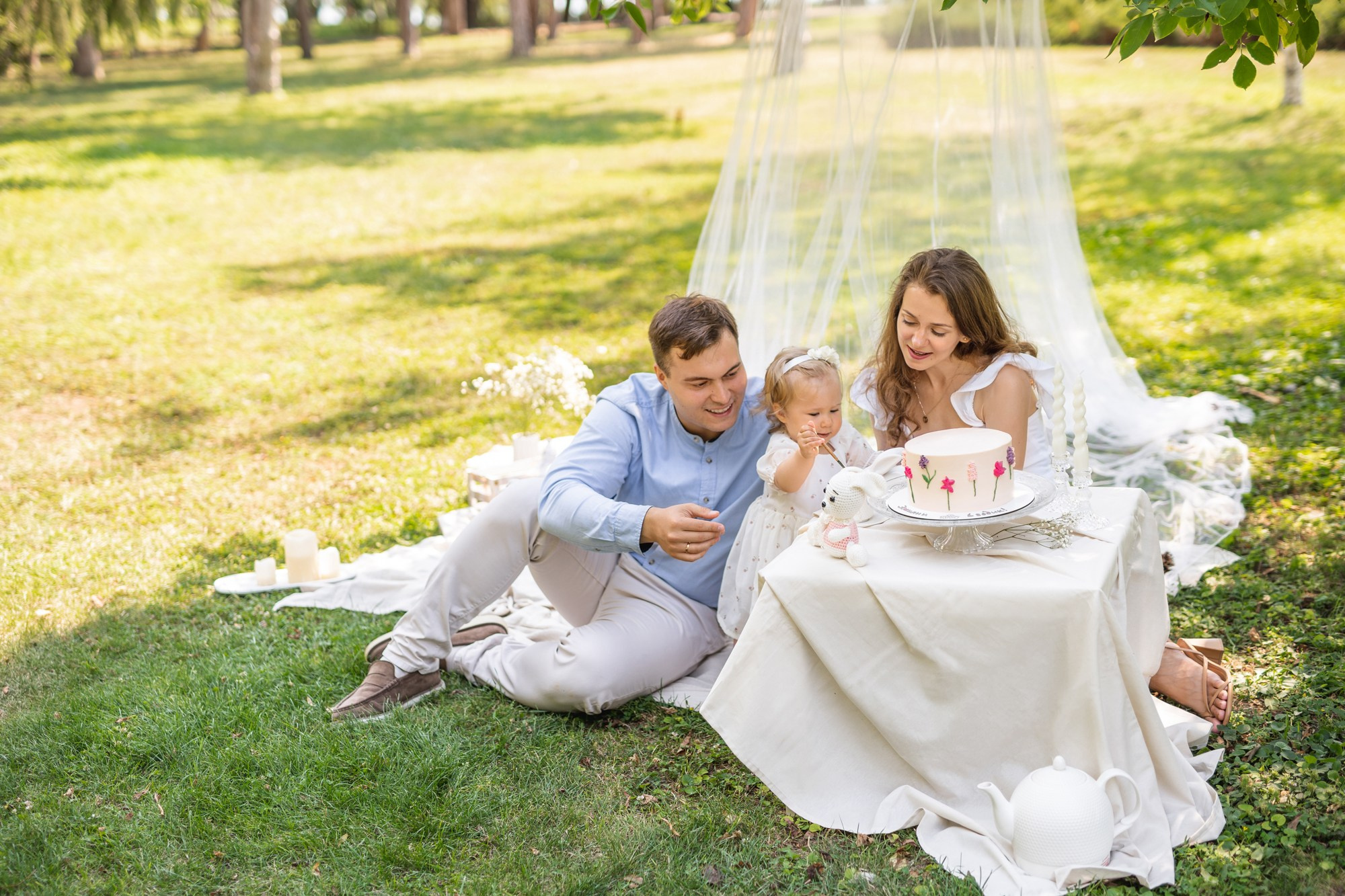 Emilia’s 1 year. Photograph in Bulgaria Katerina Zubkova