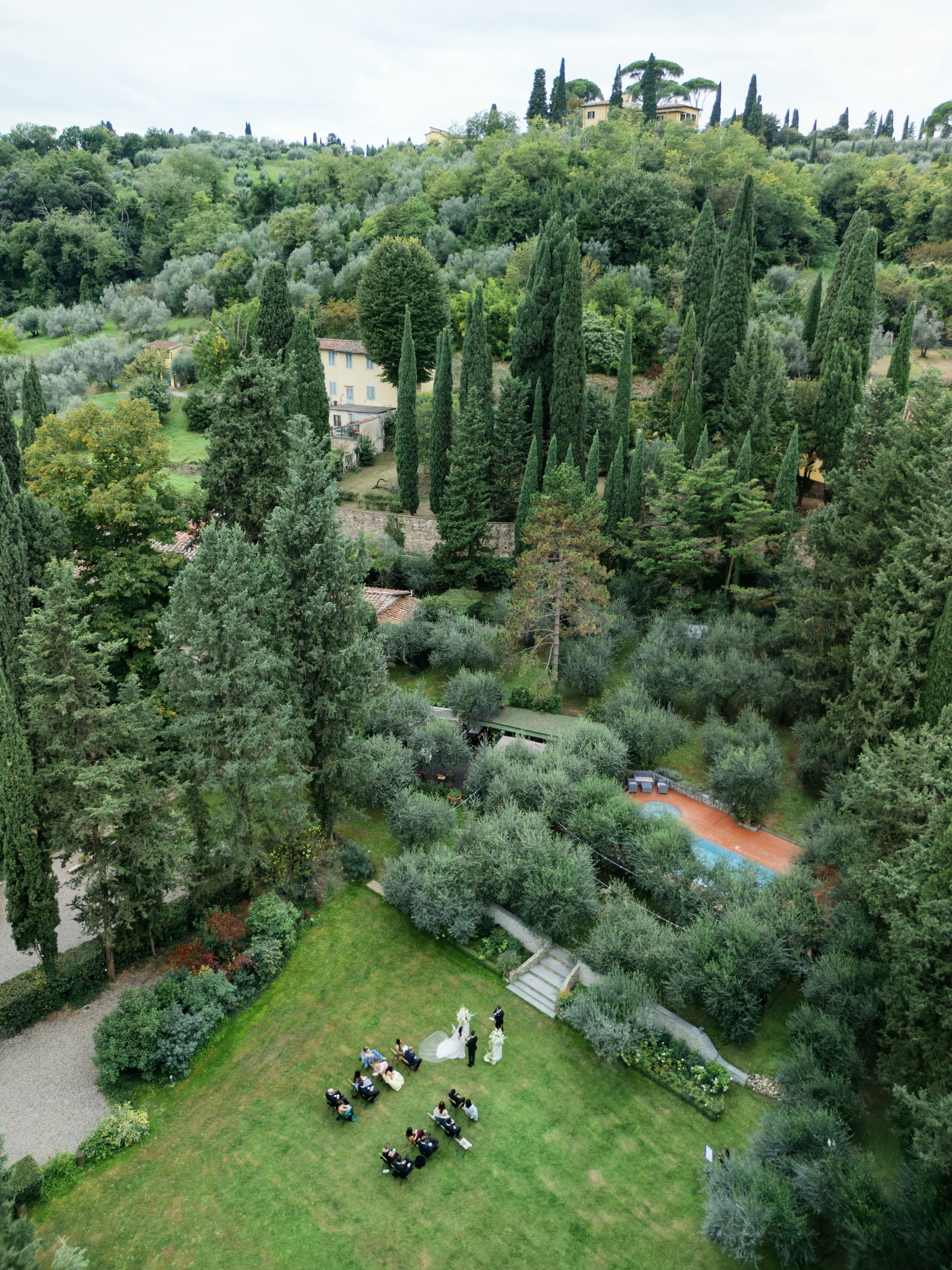 Wedding at Villa Merlo Nero, Florence