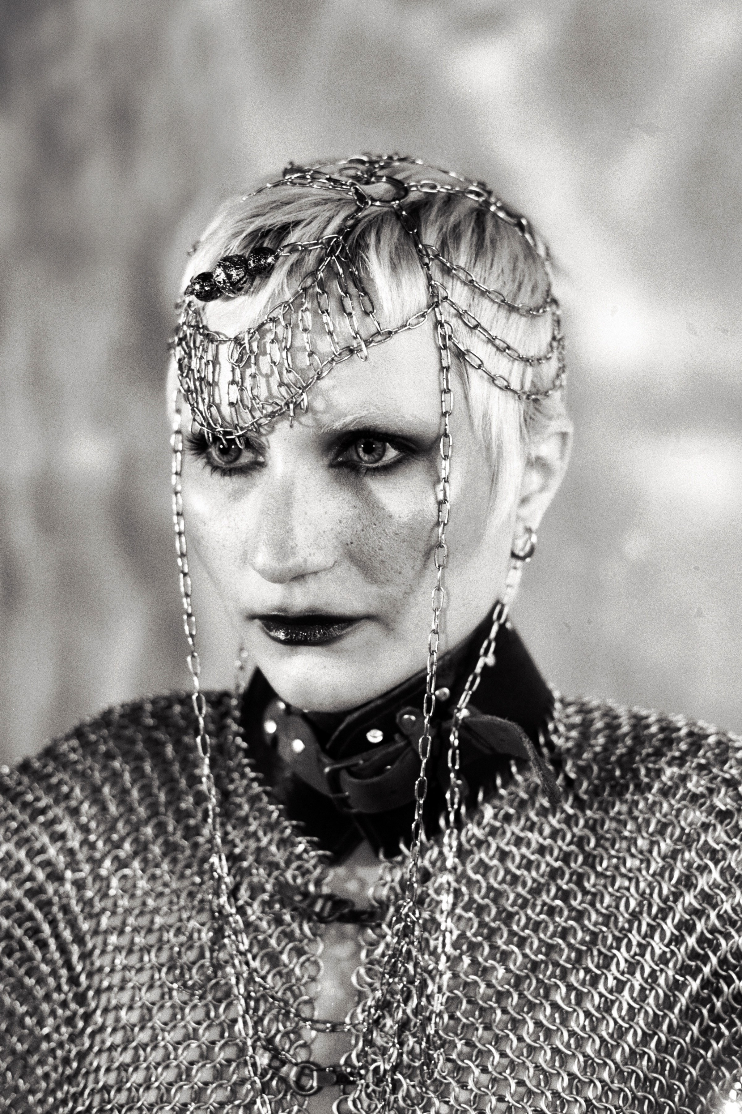 Knight. Film B/W. Sasha Veideman Photo