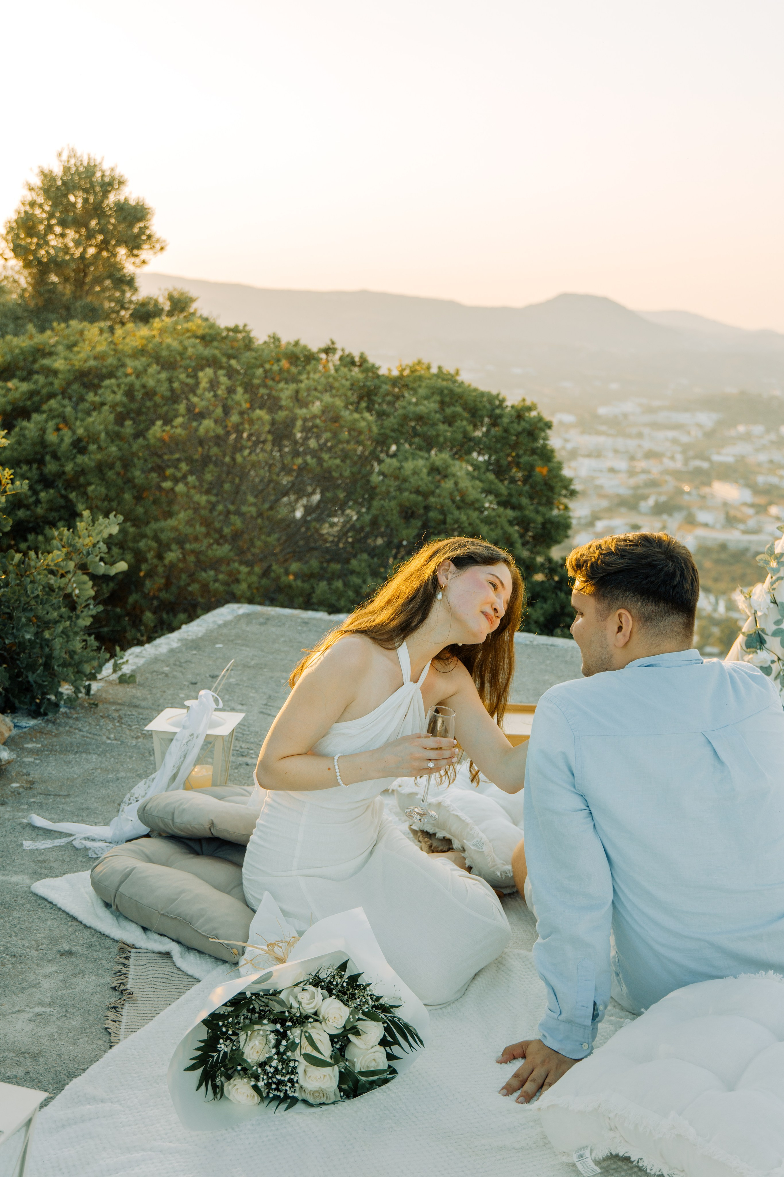 Nelee proposal. Portrait and Wedding Photographer Irene Art Photo, based in Greece, Rhodes island