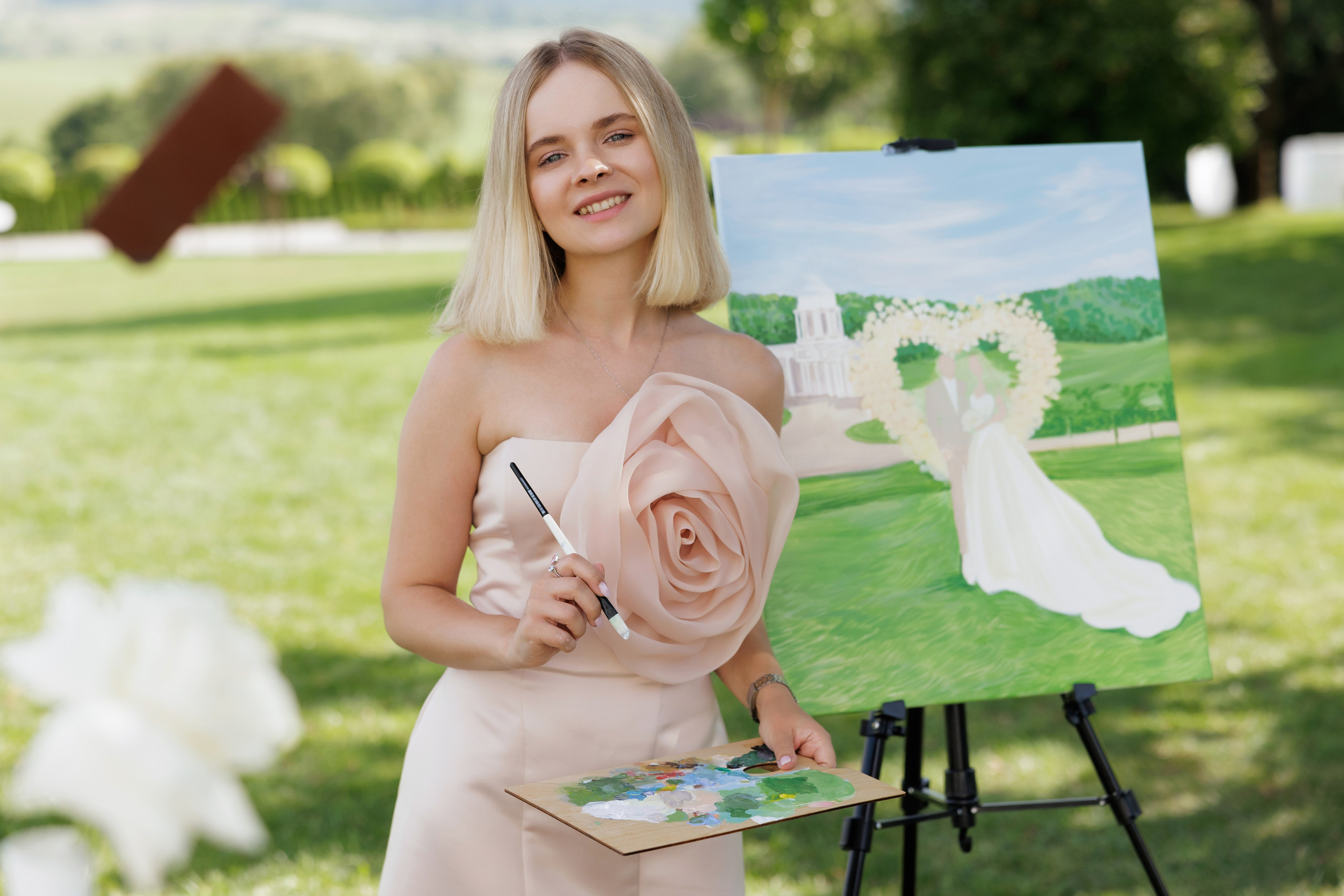 Ceremonial Painting. InnaIllustrator