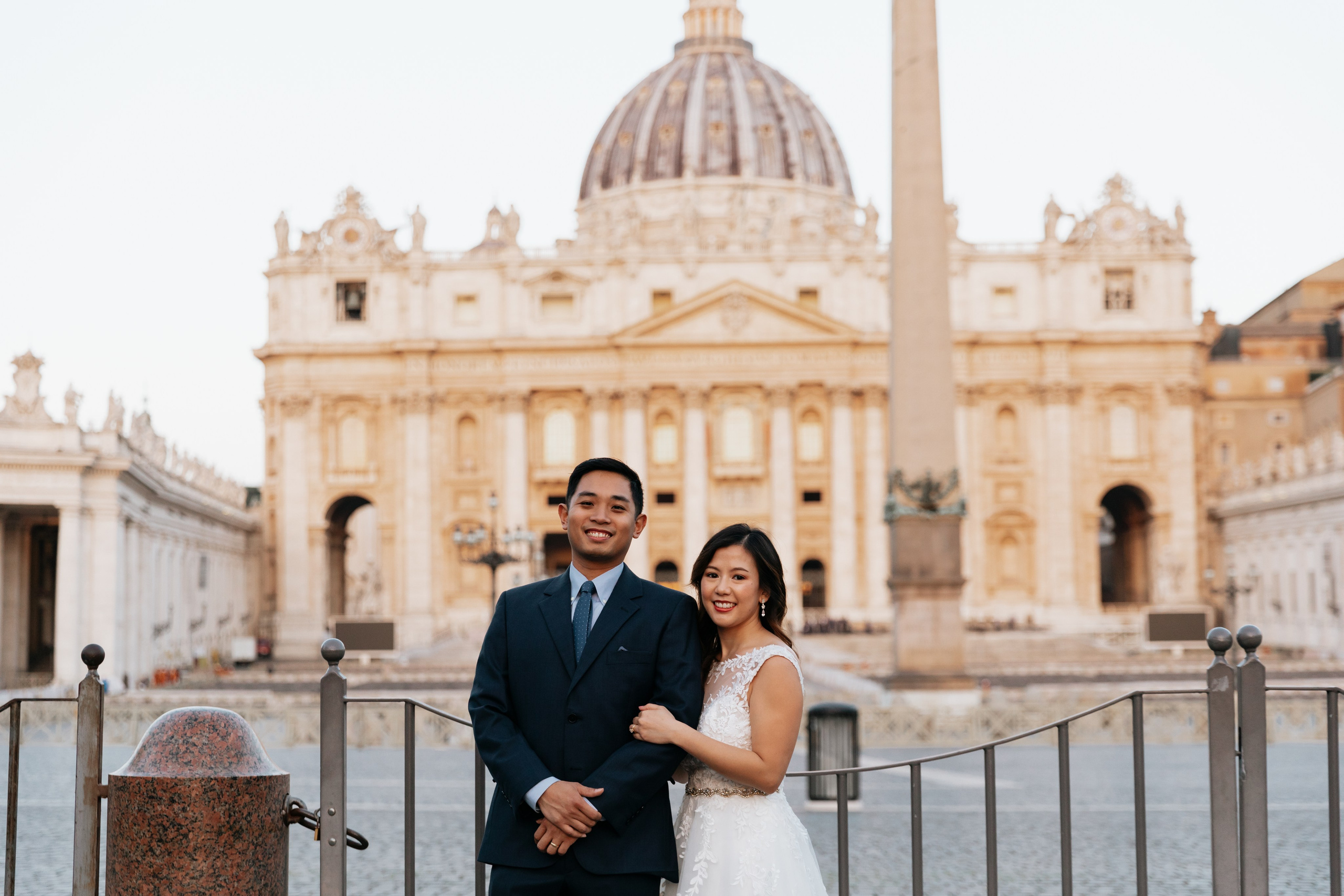Elopement photoshoot in Rome. Photographer in Rome
