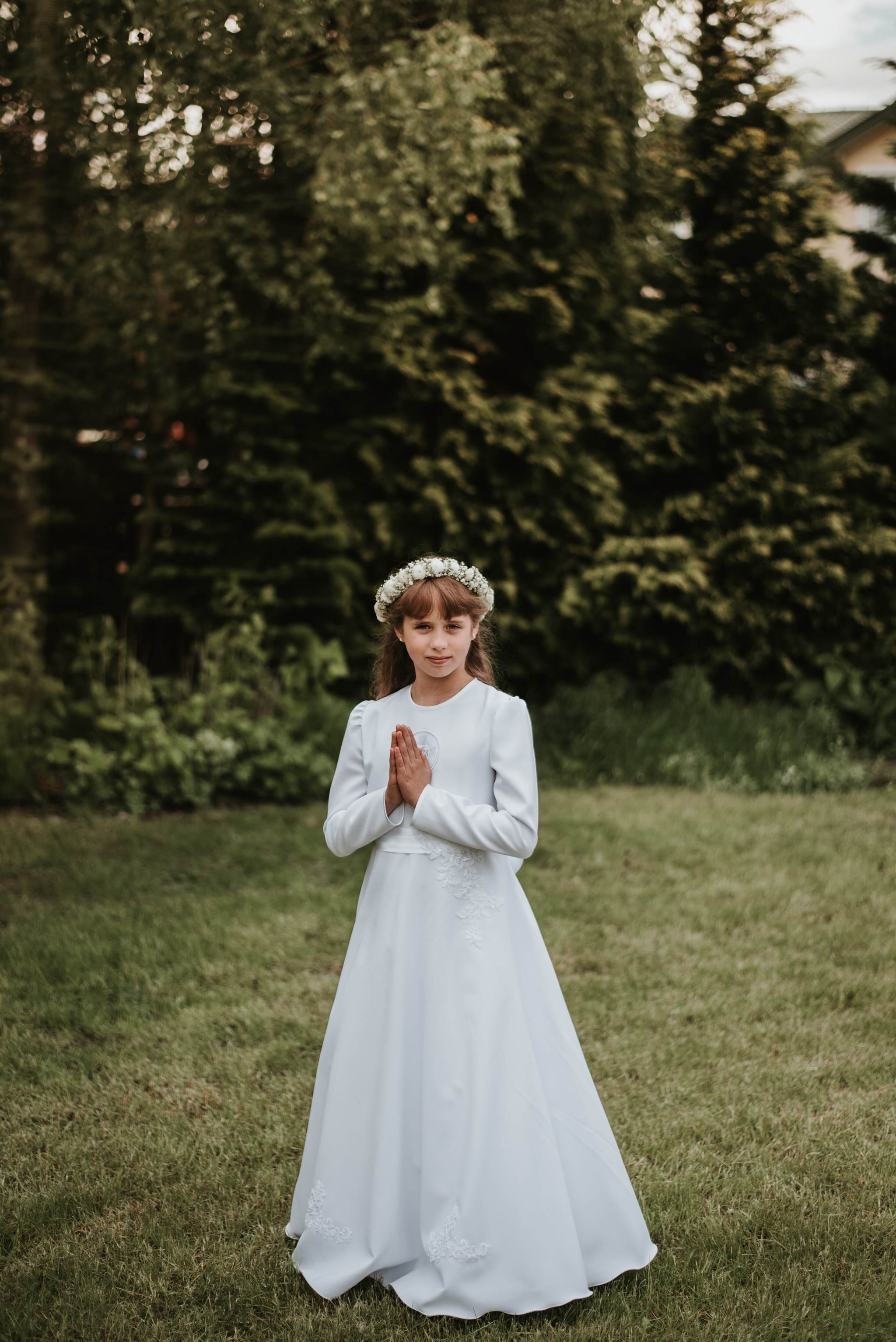 I Komunia Św. Zuzi. Dominika Strachacka Fotografia | Fotograf ślubny i rodzinny Opole Lubelskie Lublin