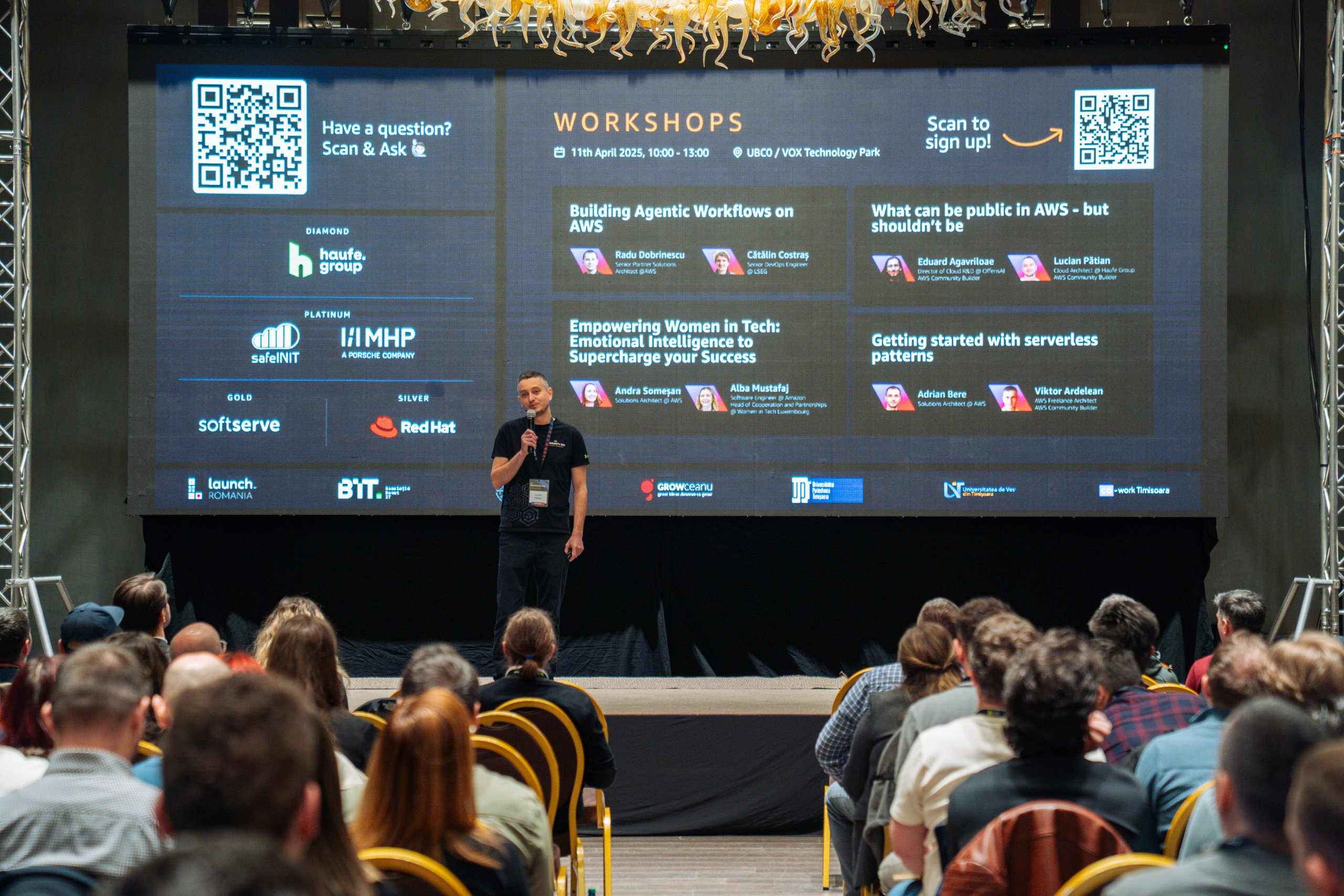 AWS Community Day 2025. Cozac Cristian Photographer