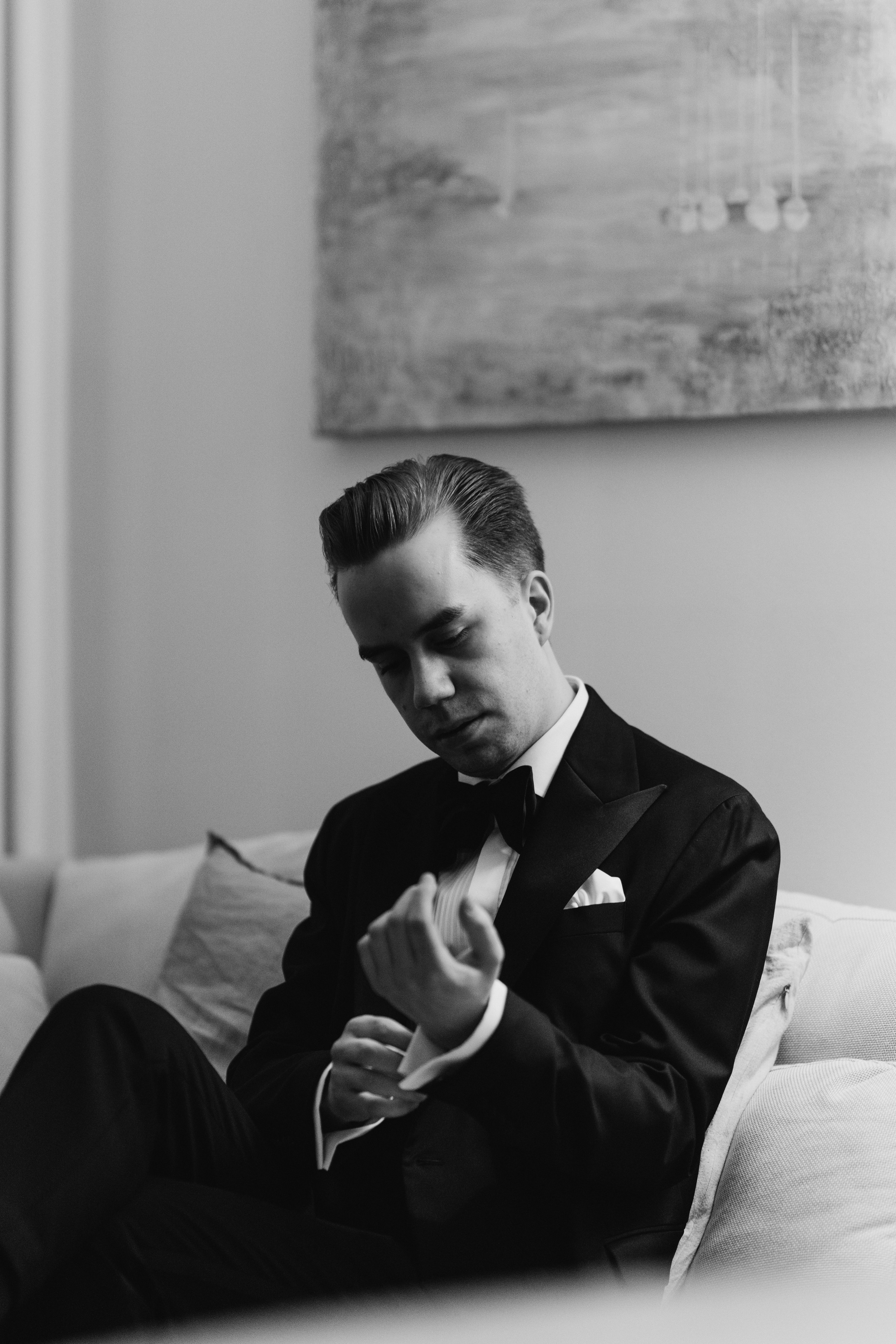 Frans Åkerberg black and white actor portrait Helsinki