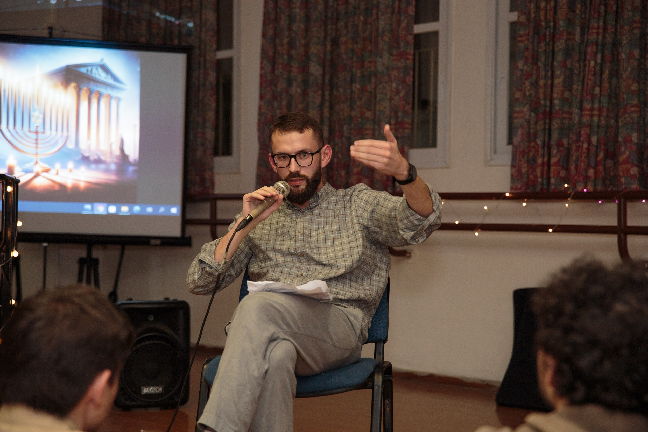 Городская Ханука Хайфа 2023. Портретный и репортажный фотограф в Израиле Рома Бирман