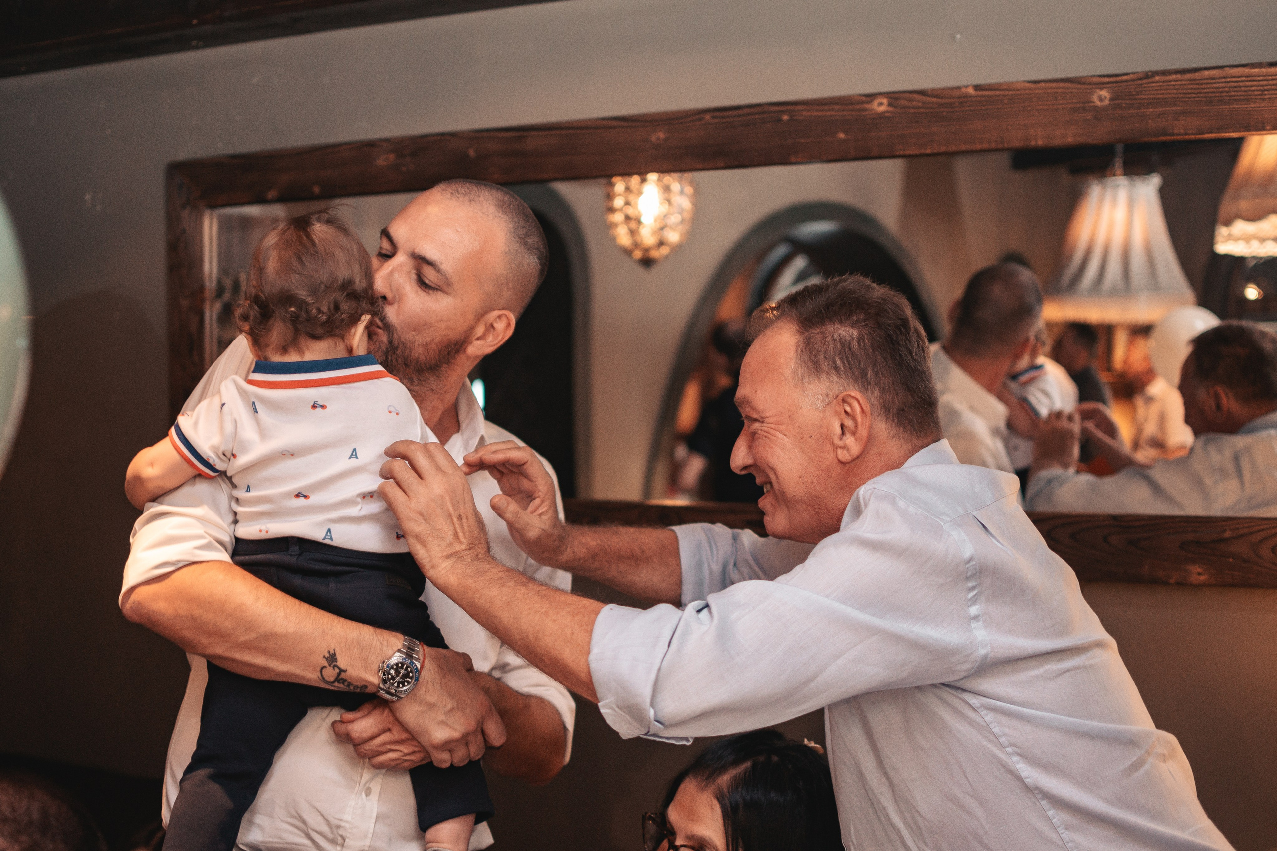 Lazar, krštenje i rođendan. BambinaaPhotography