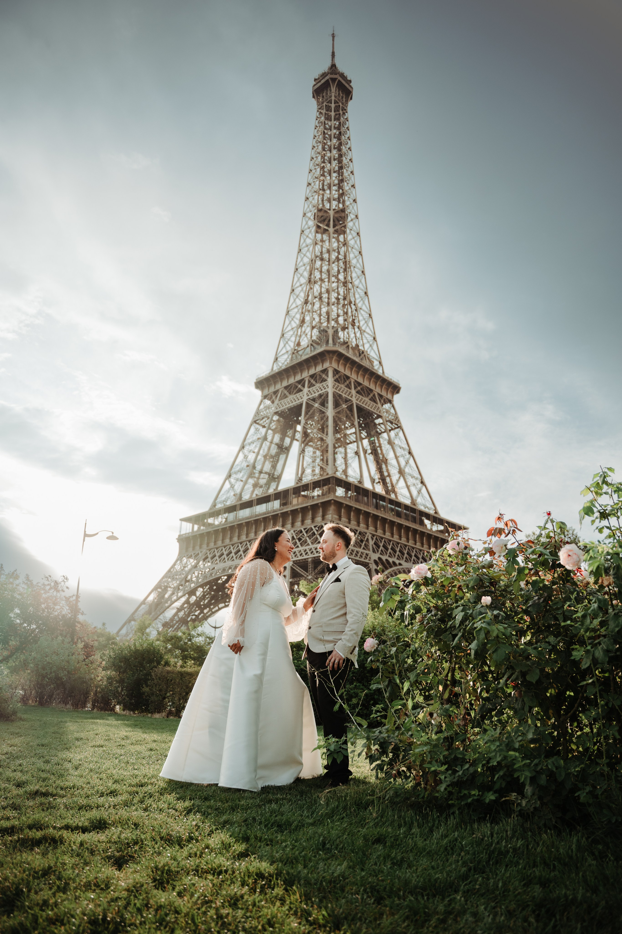 Gerianne & Jordan — the newlyweds in Paris!. Фотограф в Париже Полина Осипова
