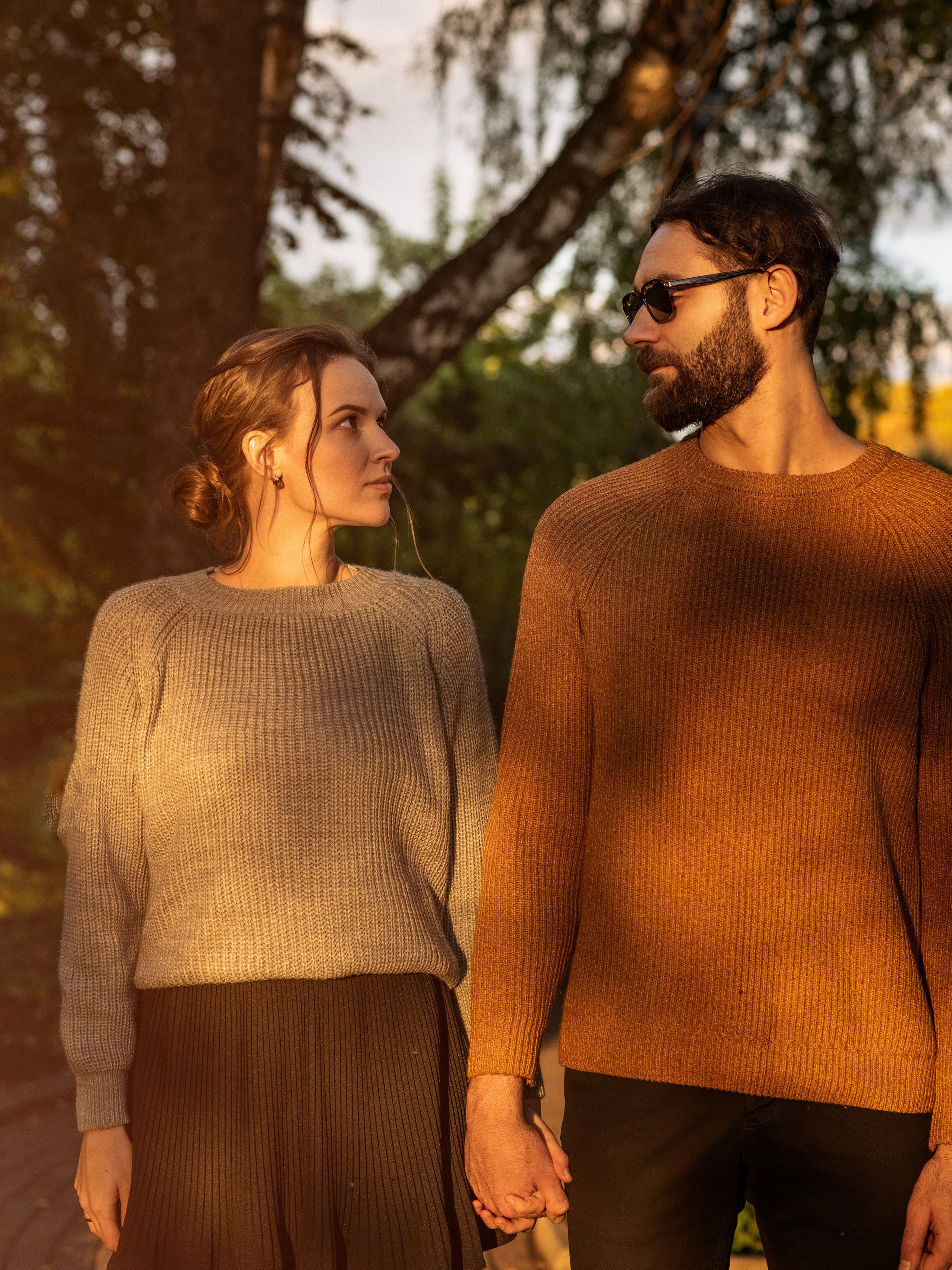 Портретная сьемка на закате