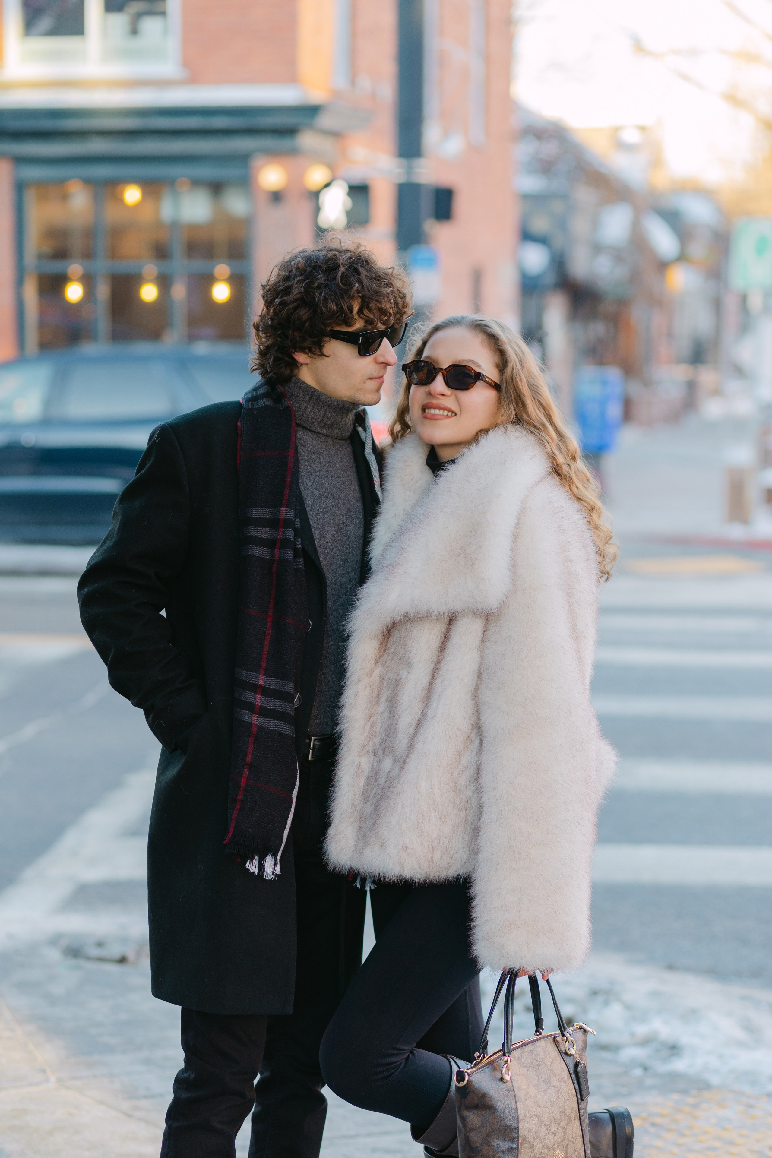 Christmas magic together. Home