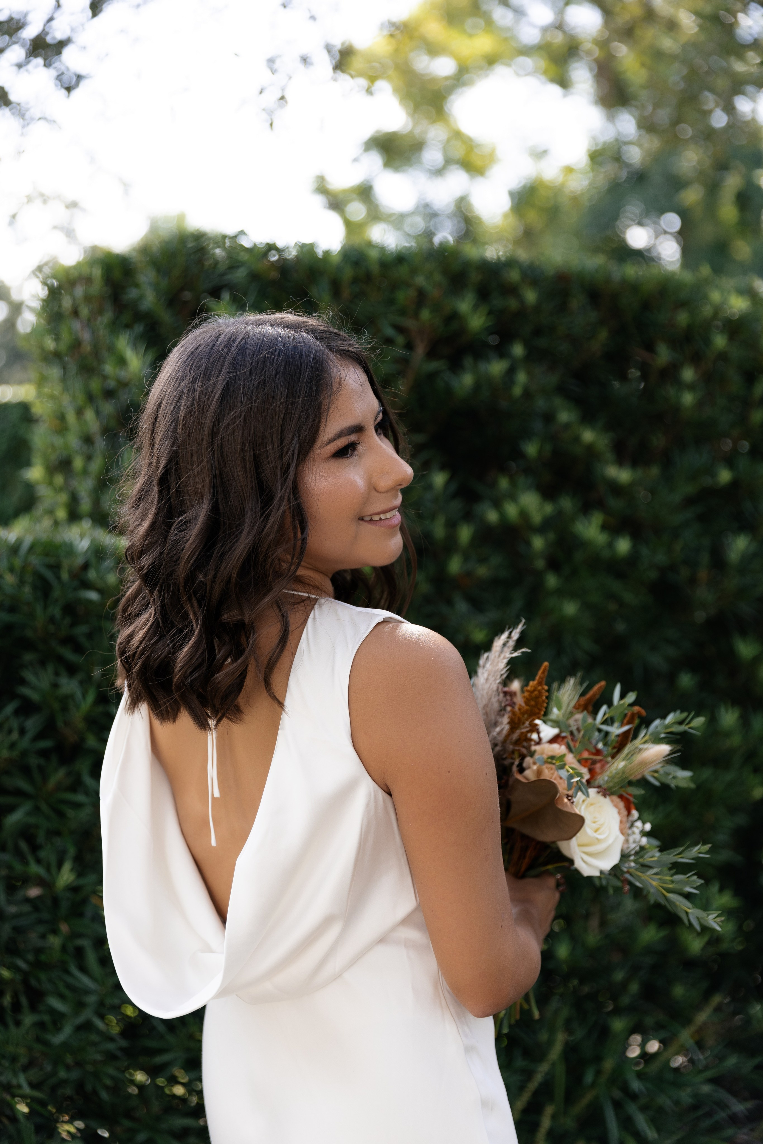 Micro wedding of Leslie and Garrick. Winter Park. Photographer Anastasia Nagibina