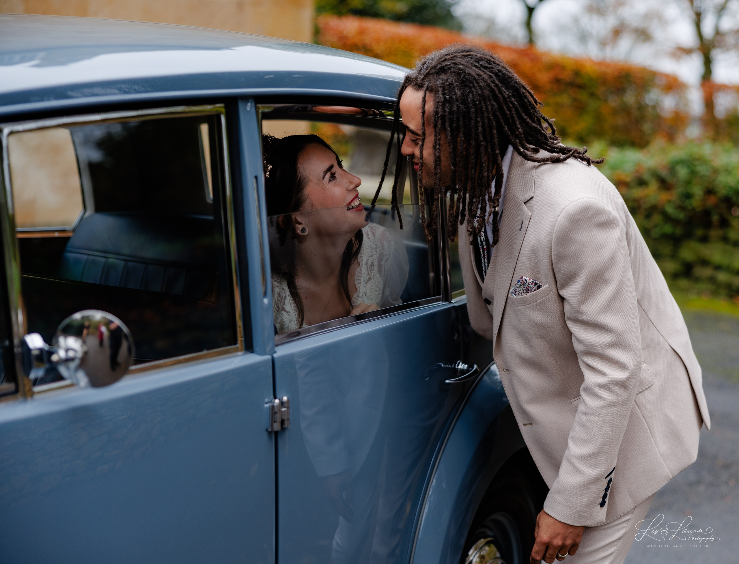 Roxxy and Joe. Wedding and boudoir photography by Liv and Laura